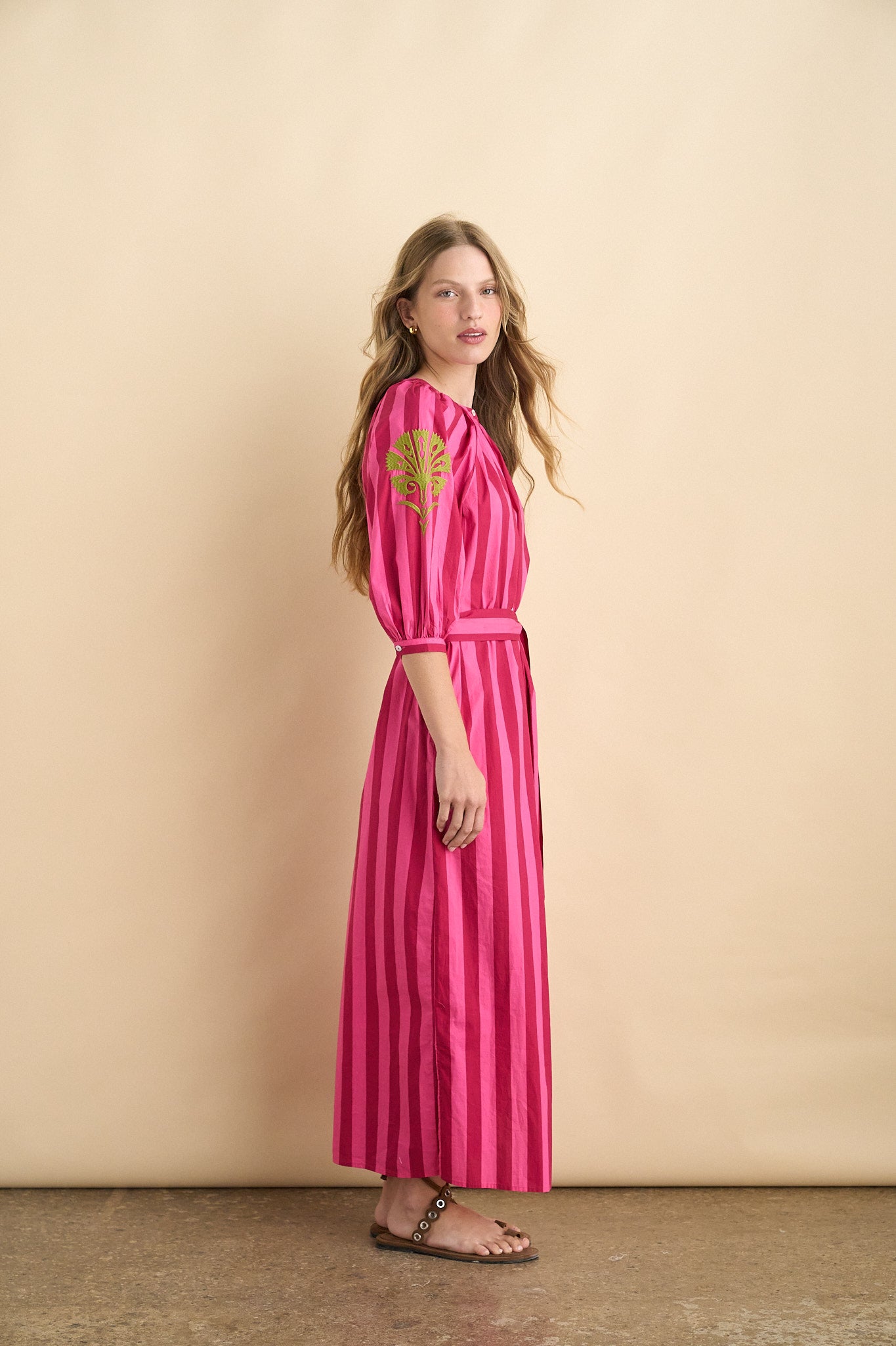 Serena dress rose