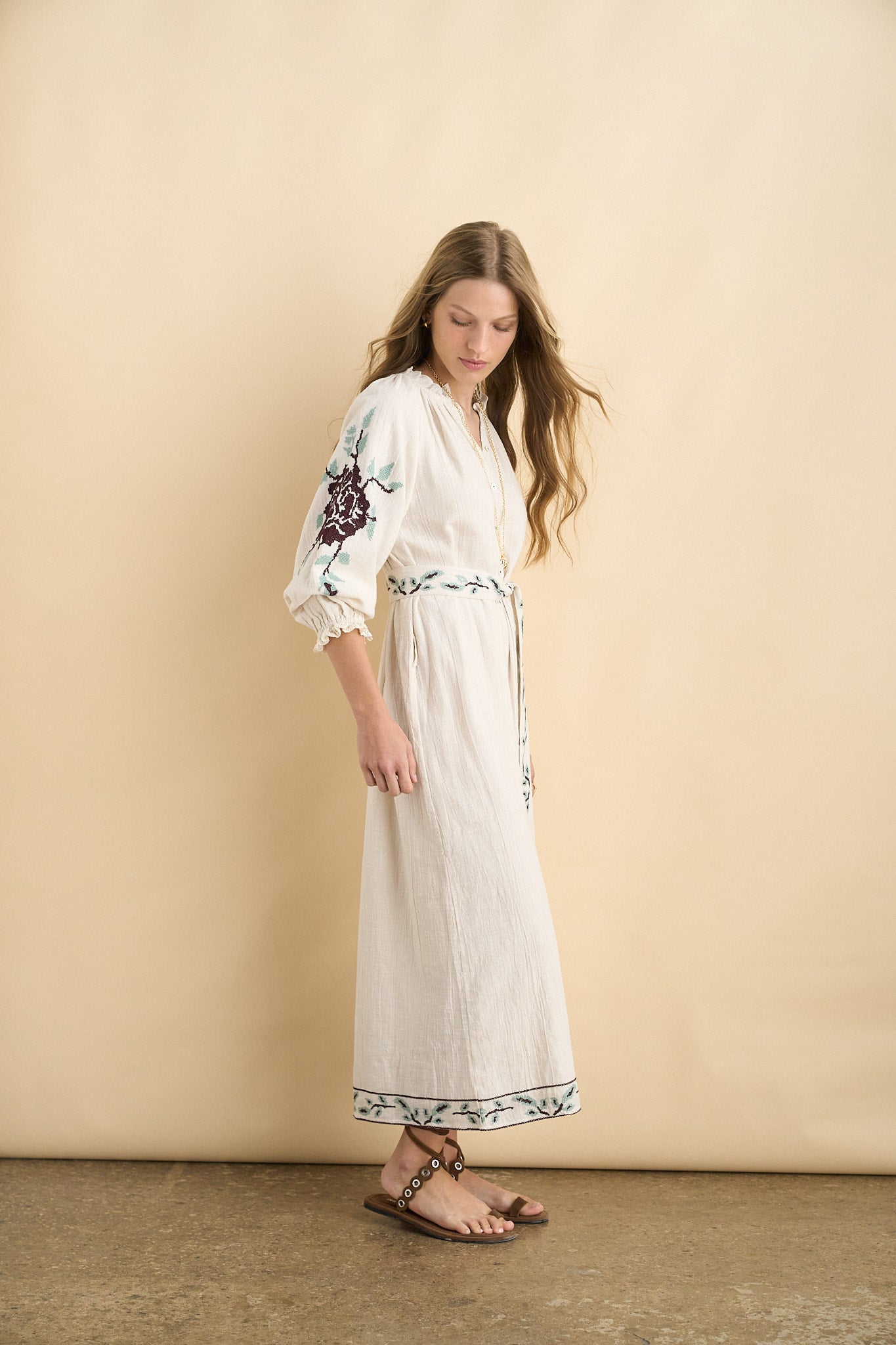 Chantal Dress Sand