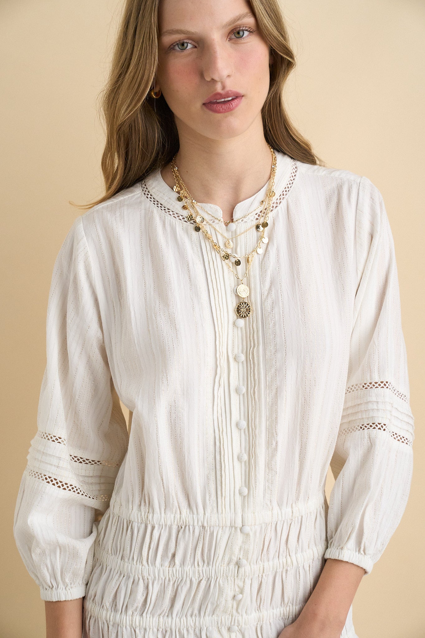 Uma Dress White