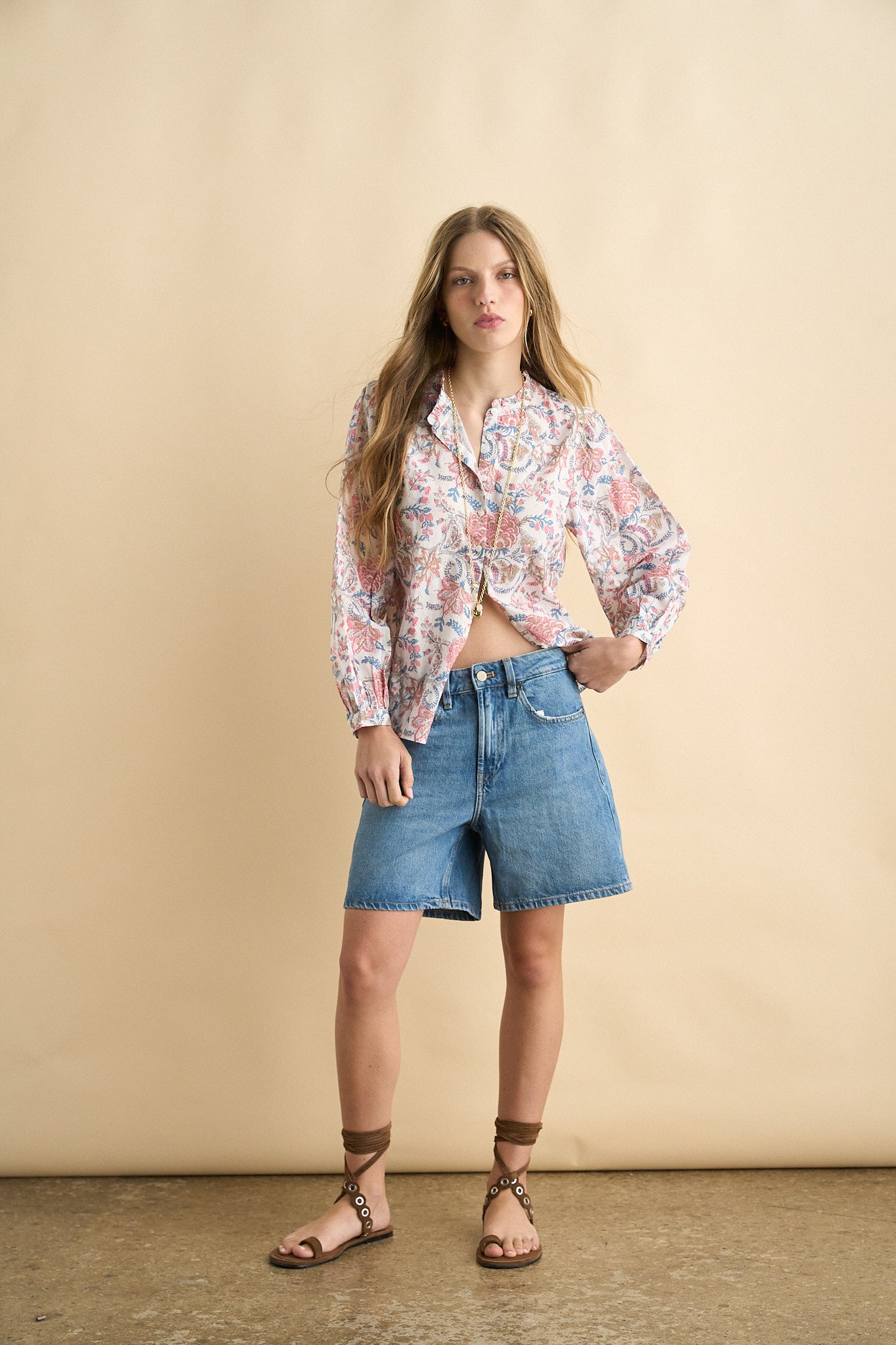 Valentina blouse pink light