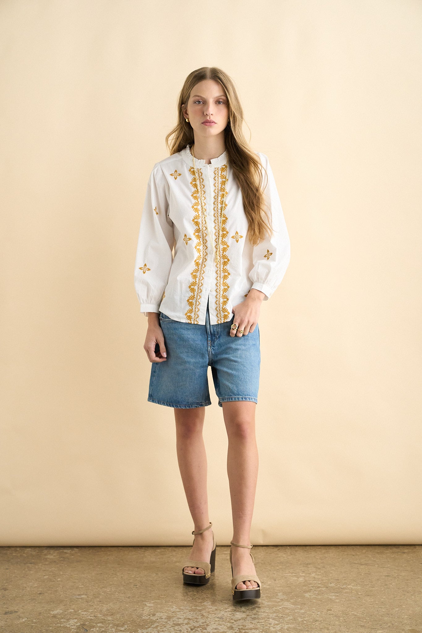 Valentina blouse white