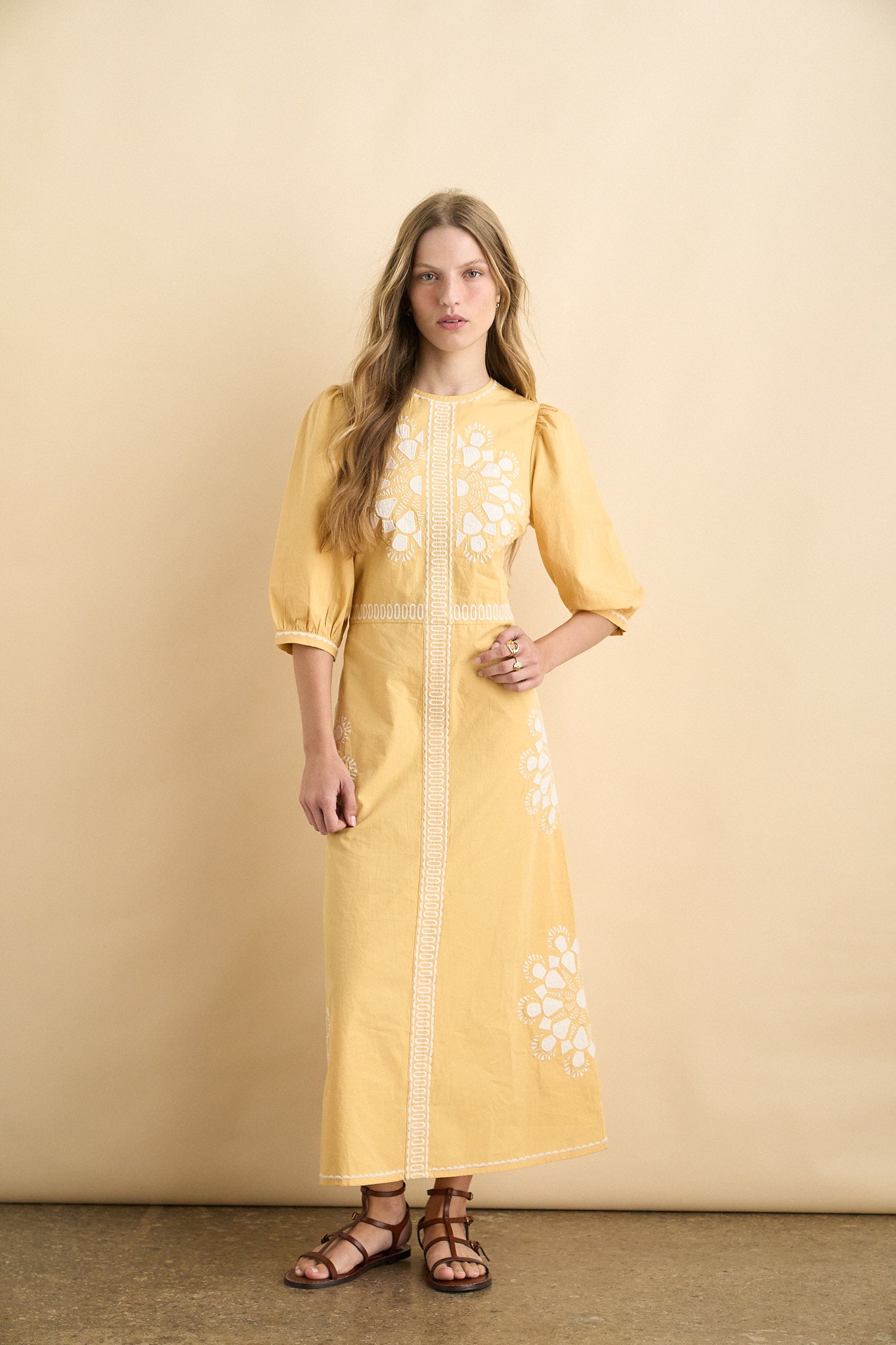 Lauren Dress Yellow