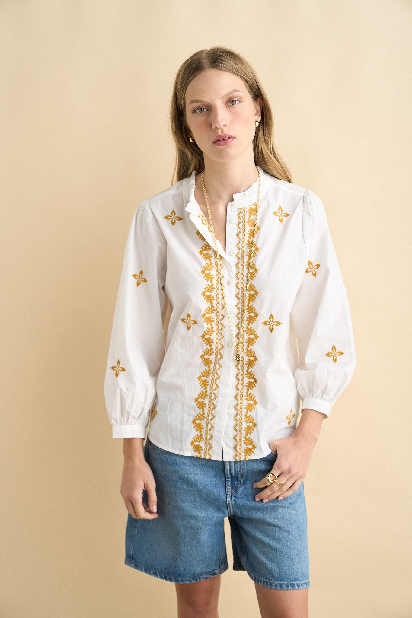 Valentina blouse white