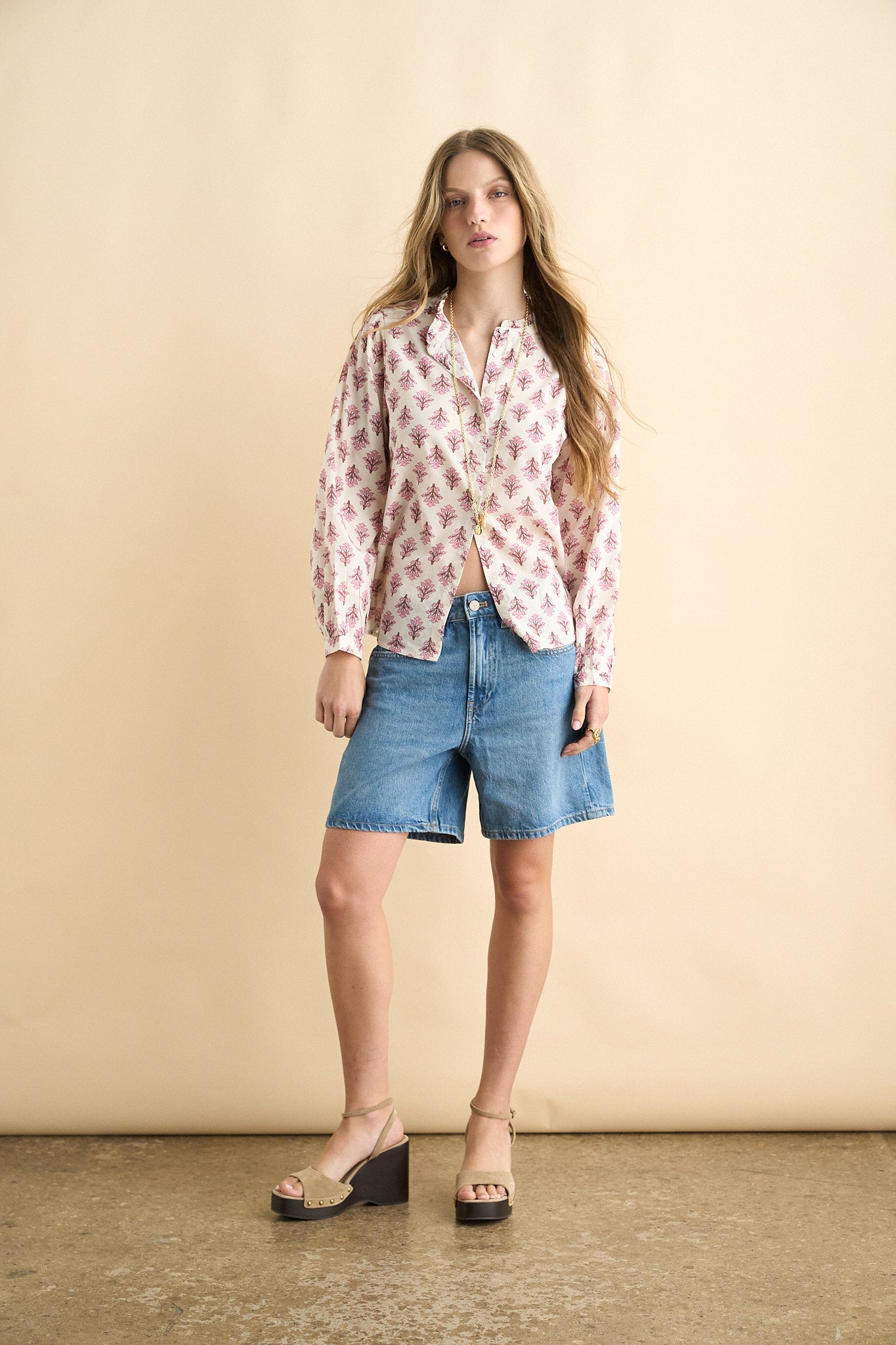 Valentina blouse rose