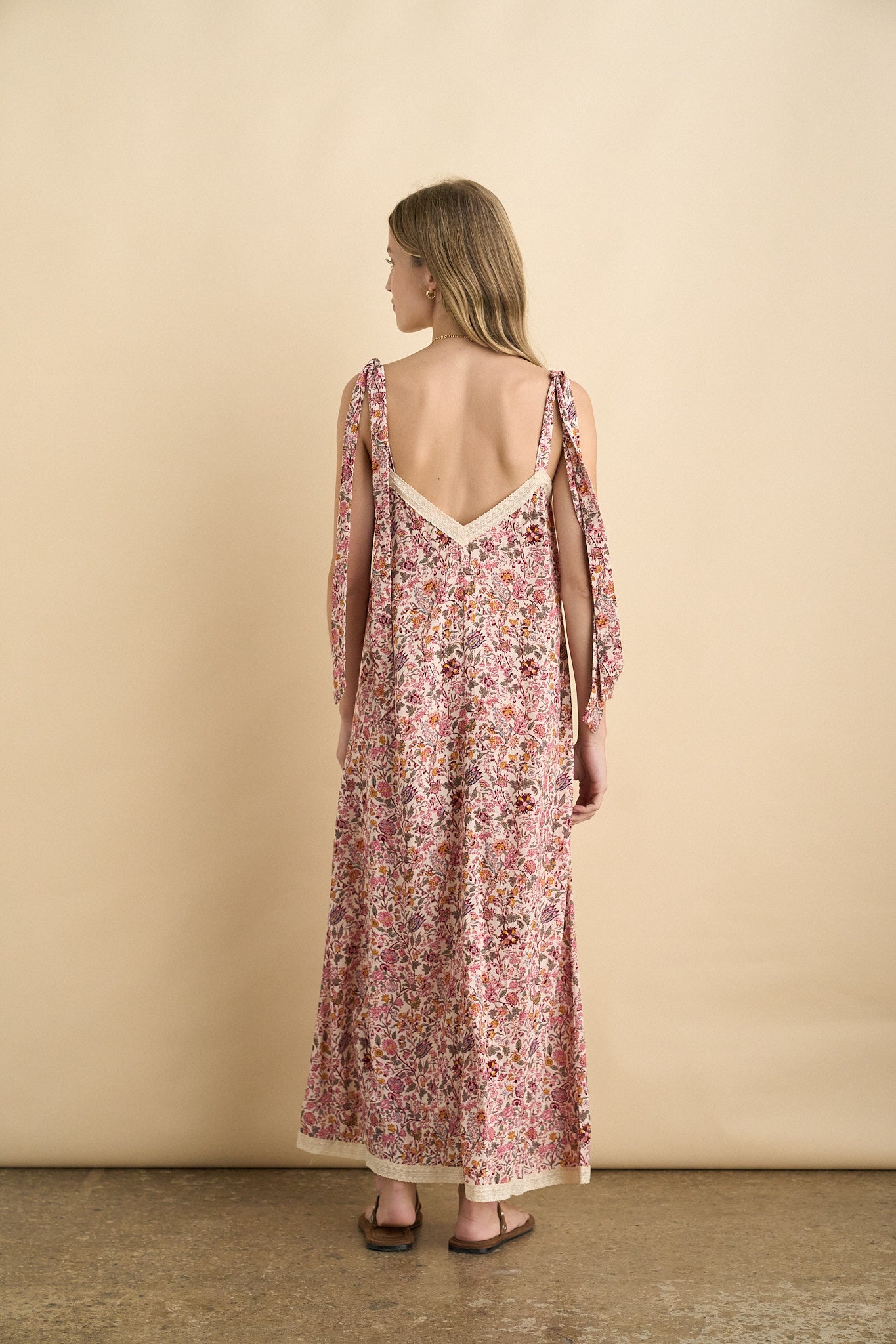 Lucie dress ecru