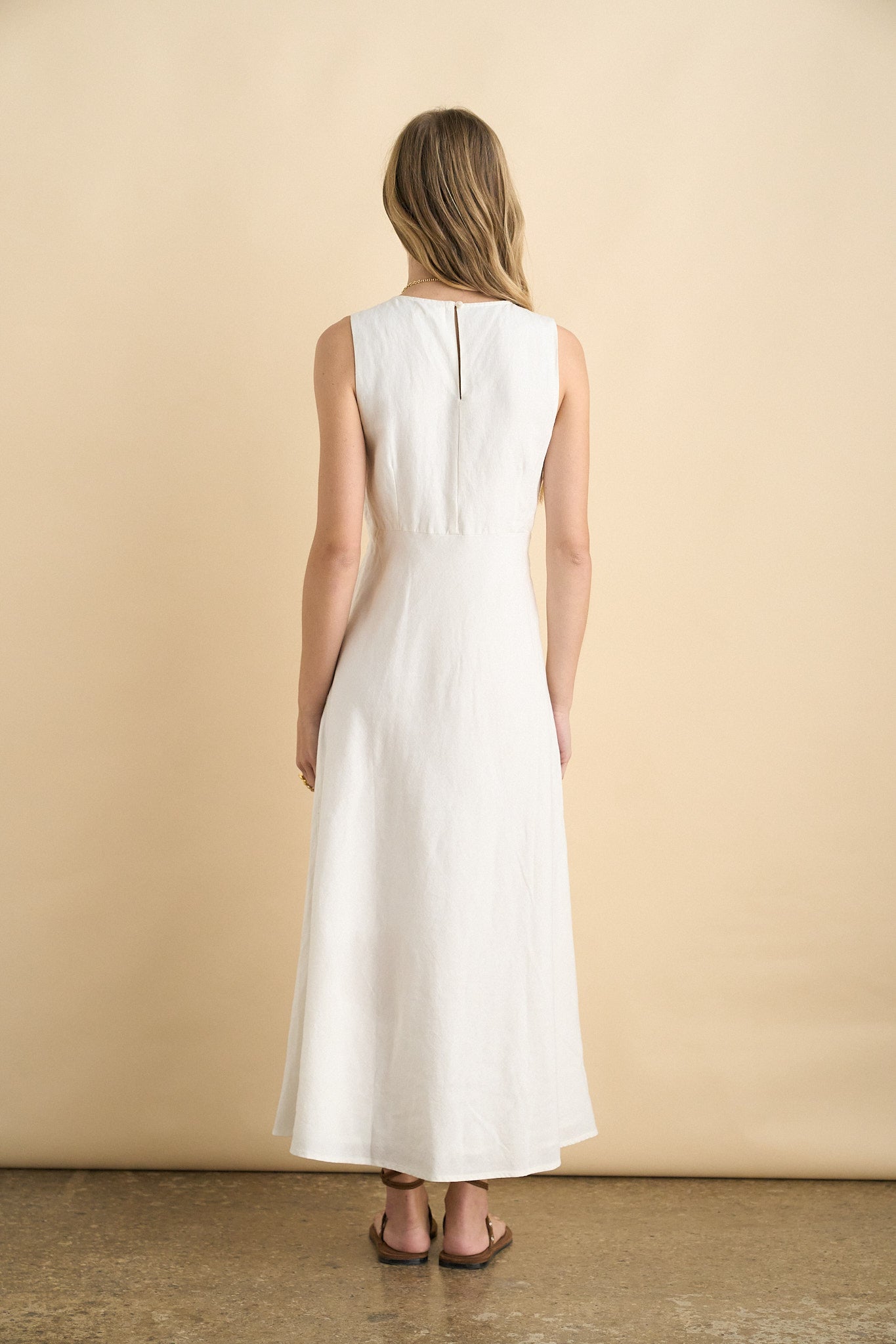 Olivia dress white