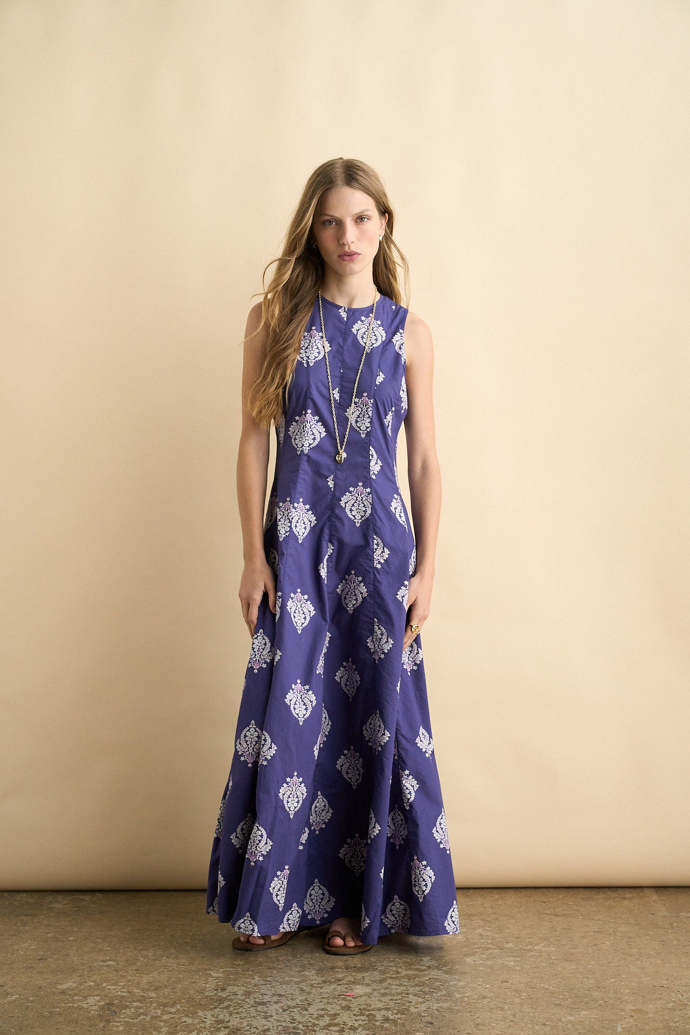 Helena dress blue