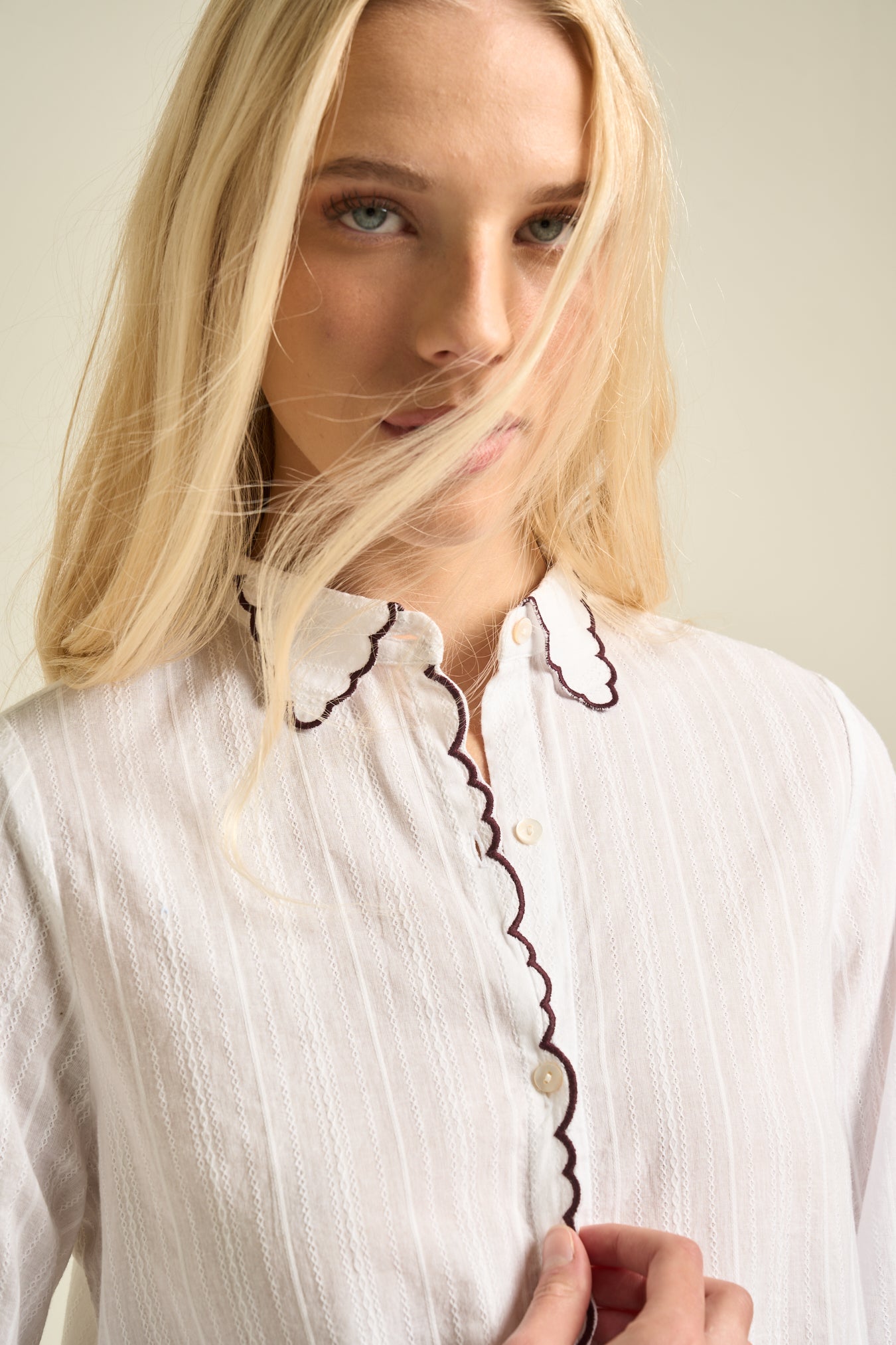 Amelia Blouse White