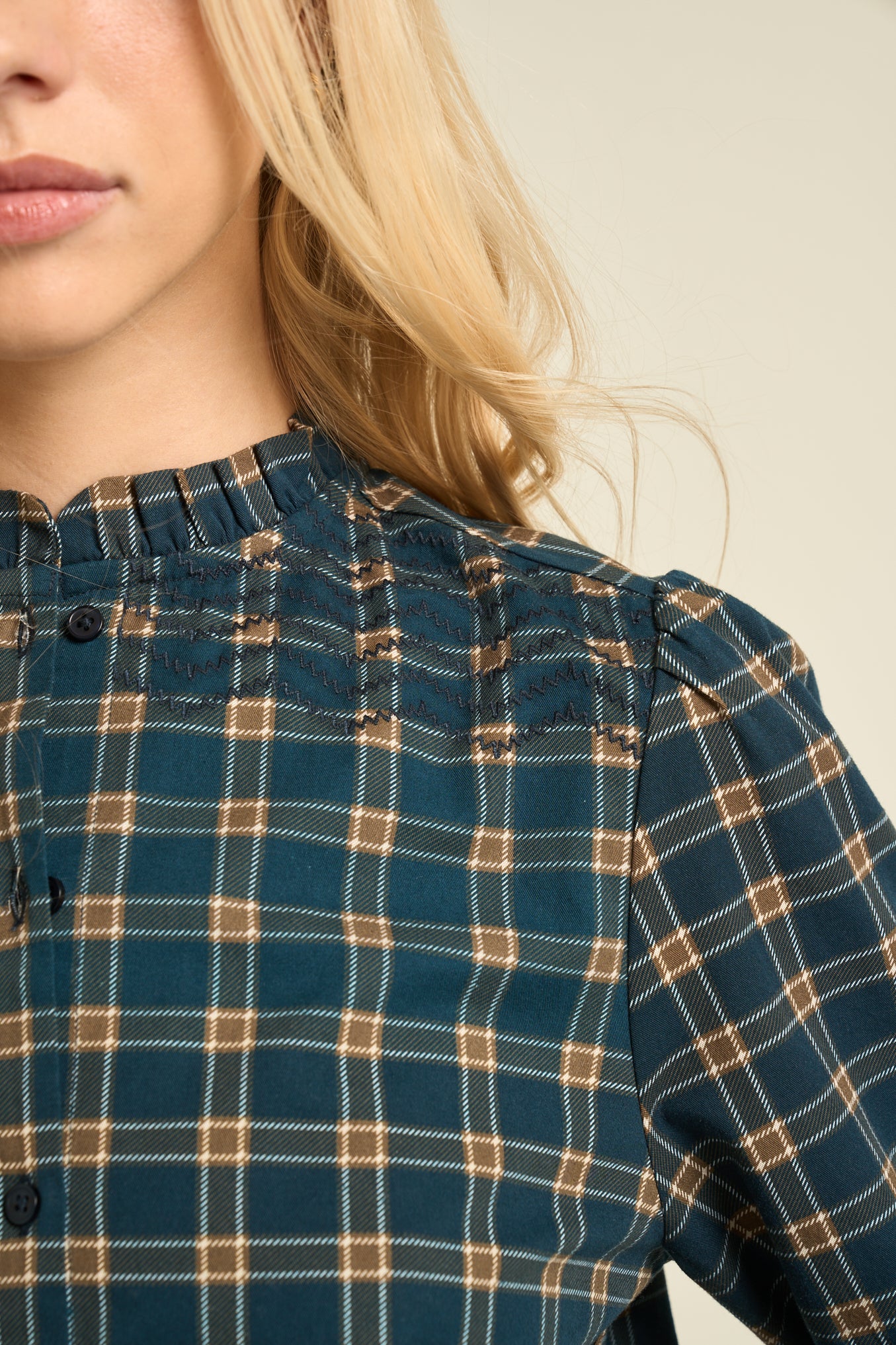 Luna Blouse Green