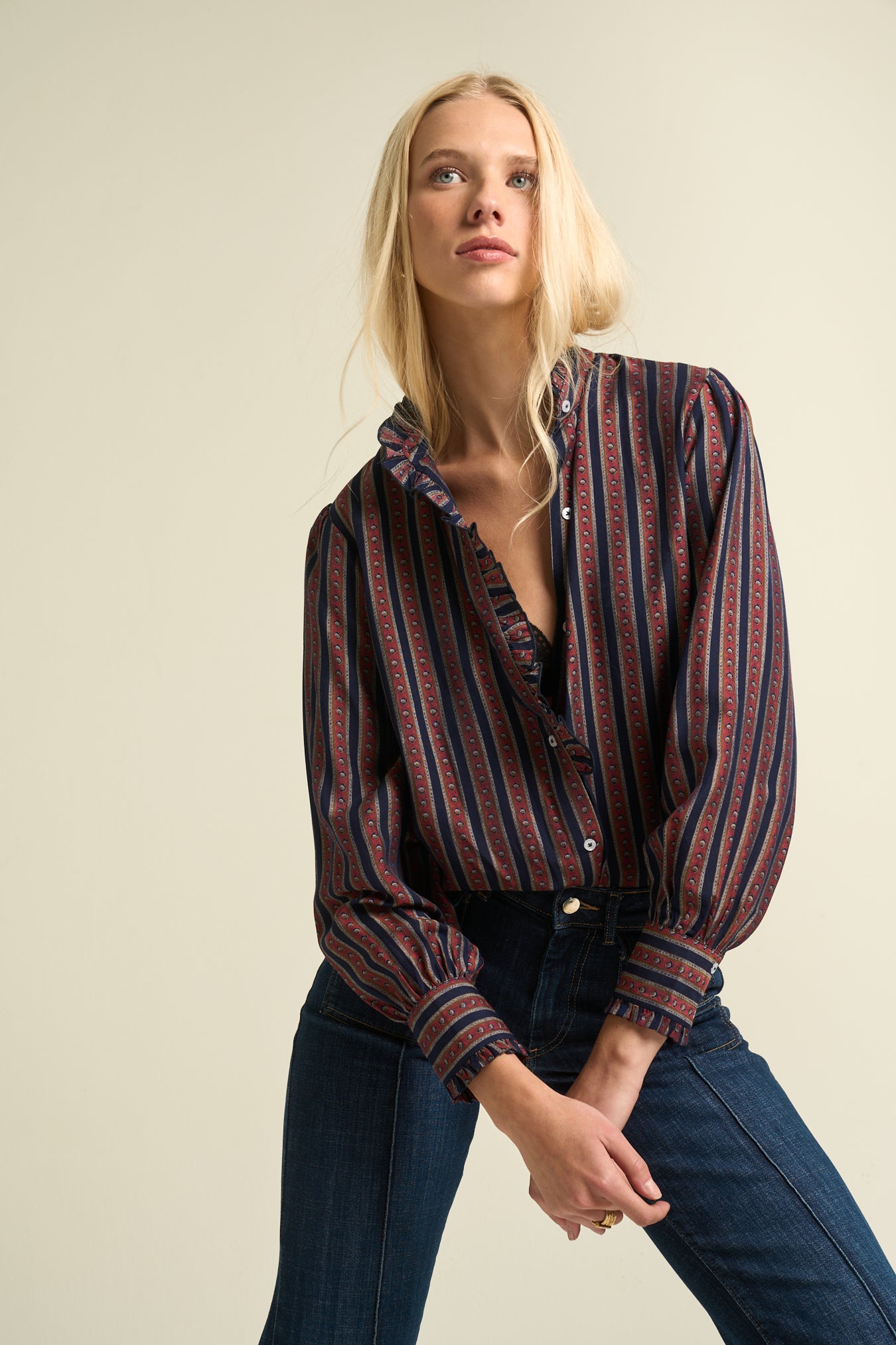 Emma Blouse Blue