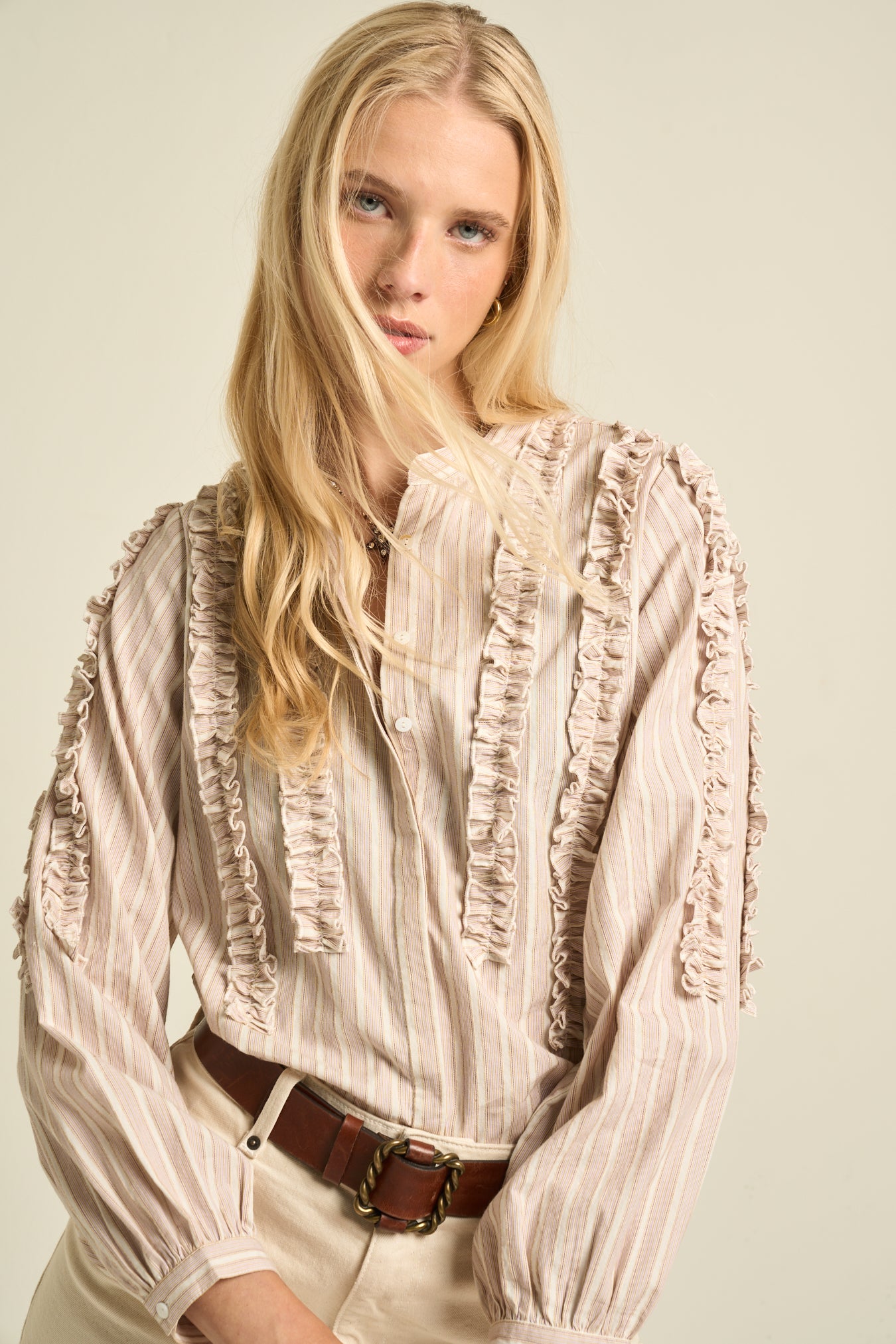 Evelyn Blouse Pink Light