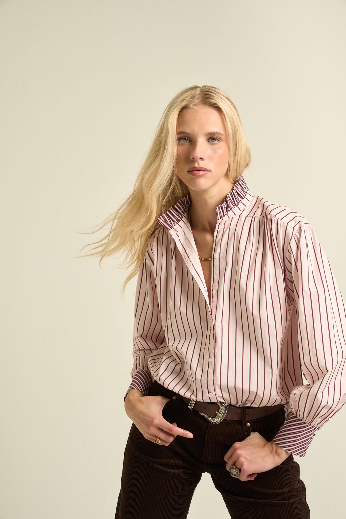 Gabrielle Blouse Pink