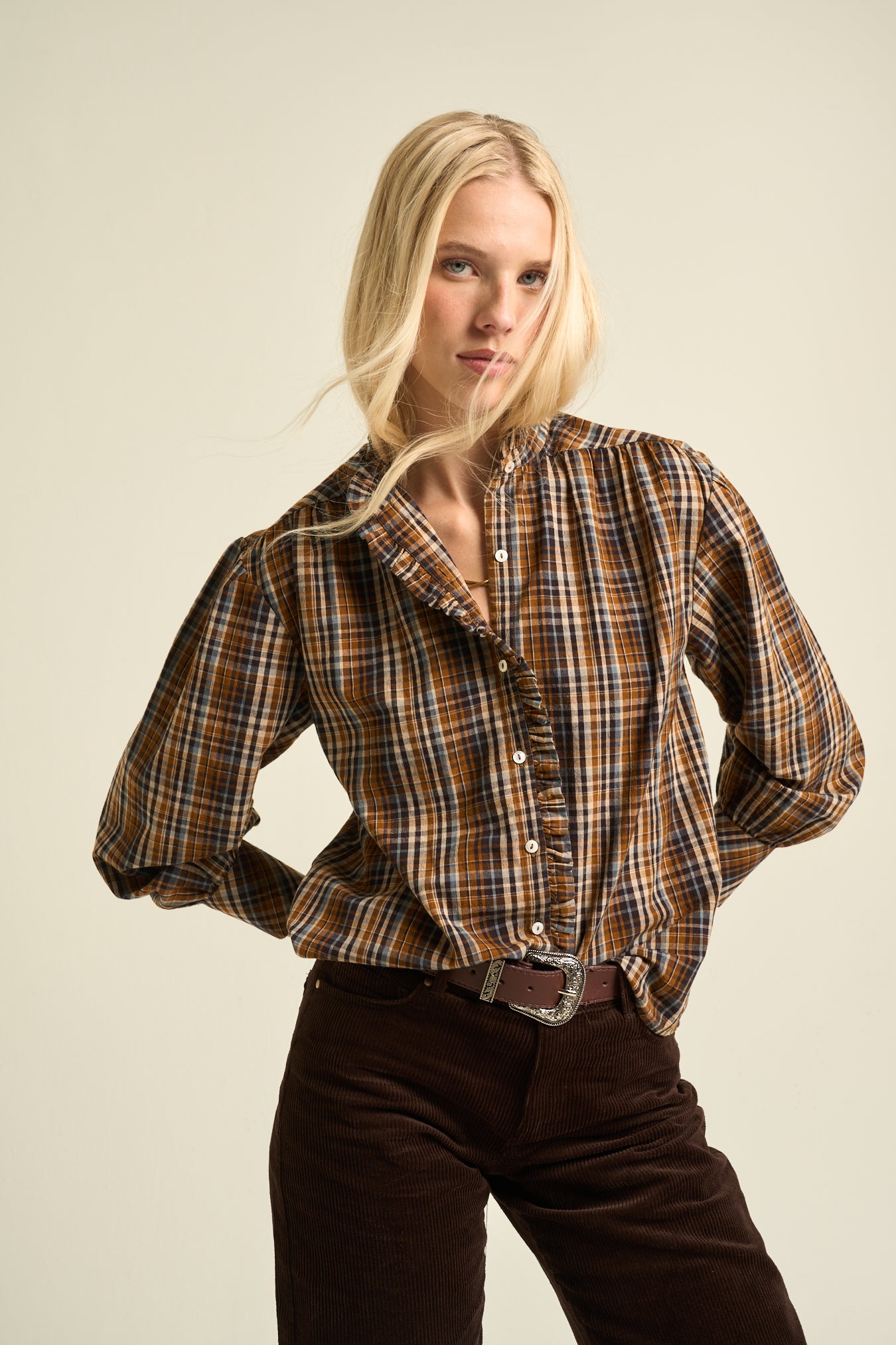 Alexa Blouse Blue