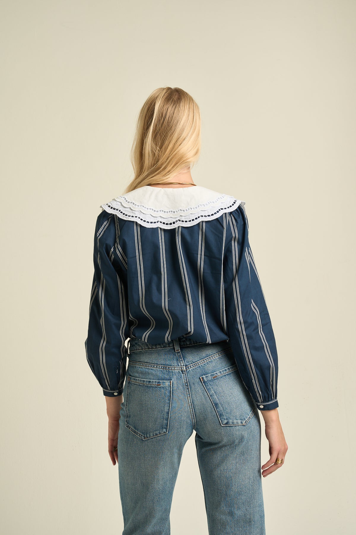 Daphne Blouse Navy