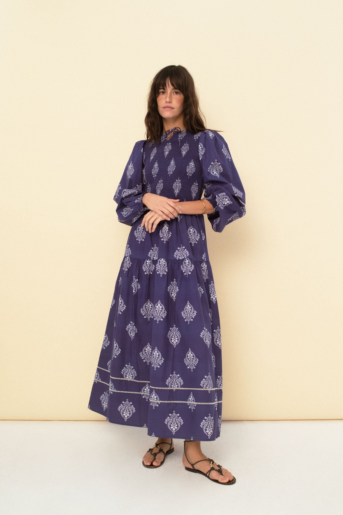 Camila dress blue