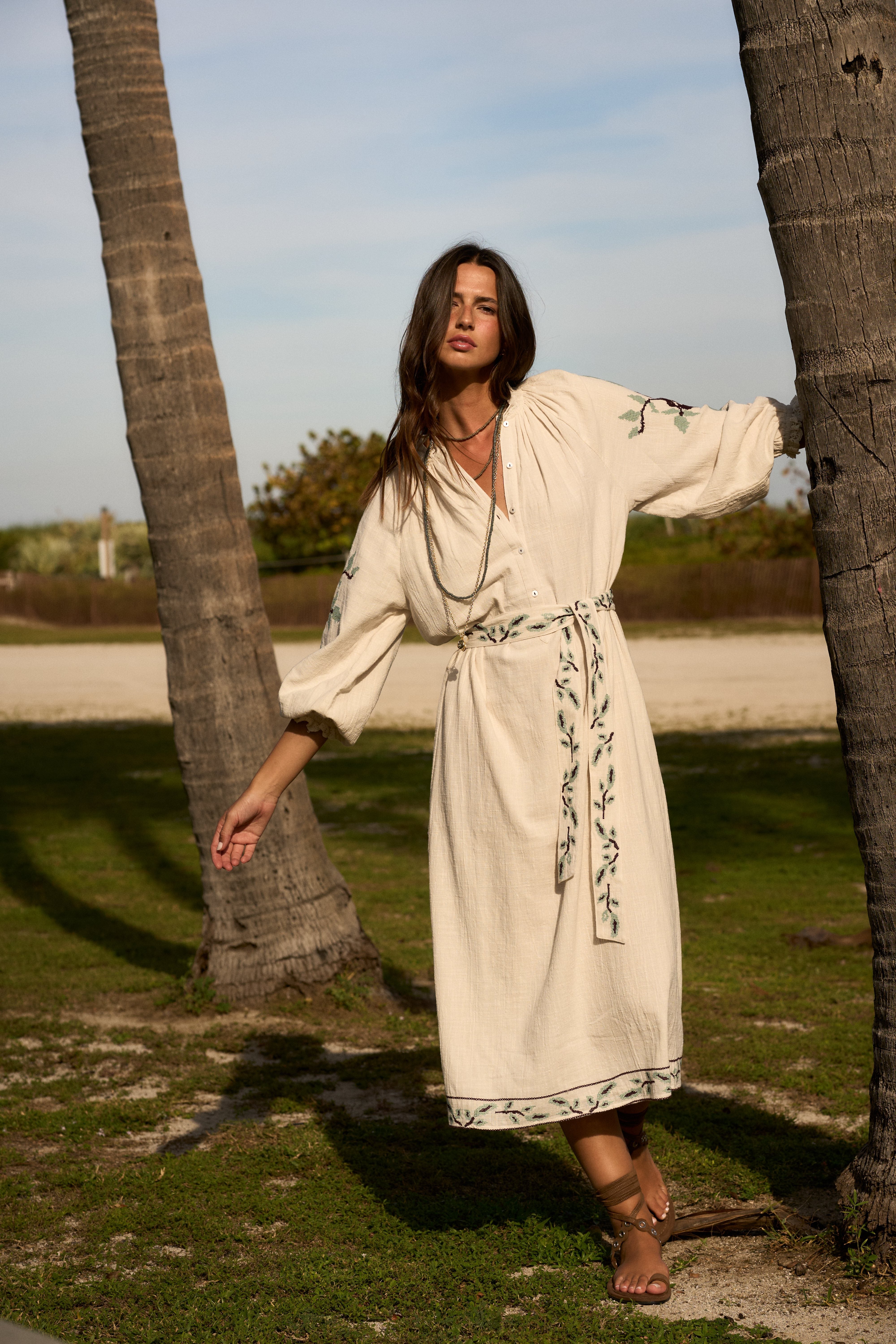 Chantal Dress Sand