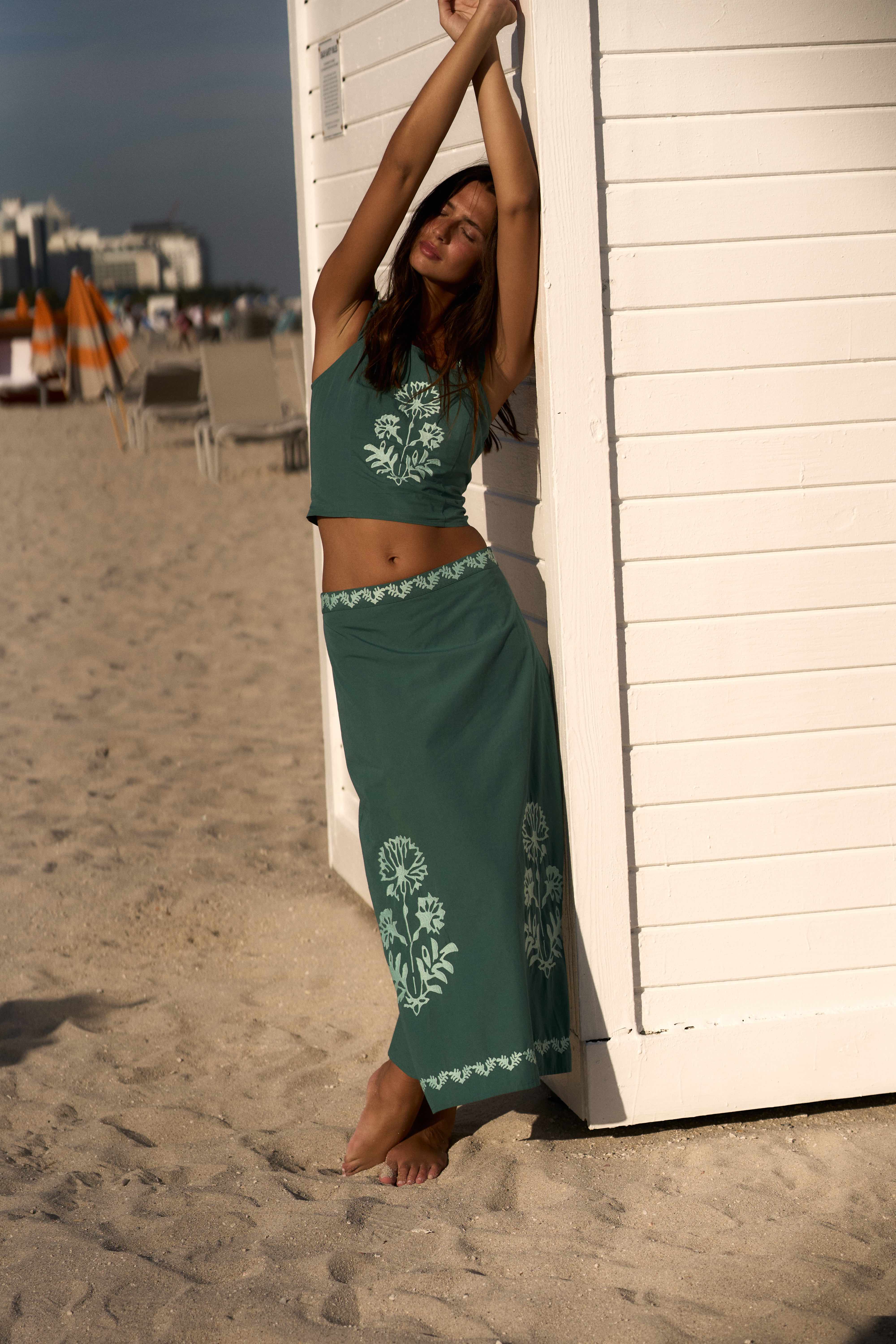 Skirt Green