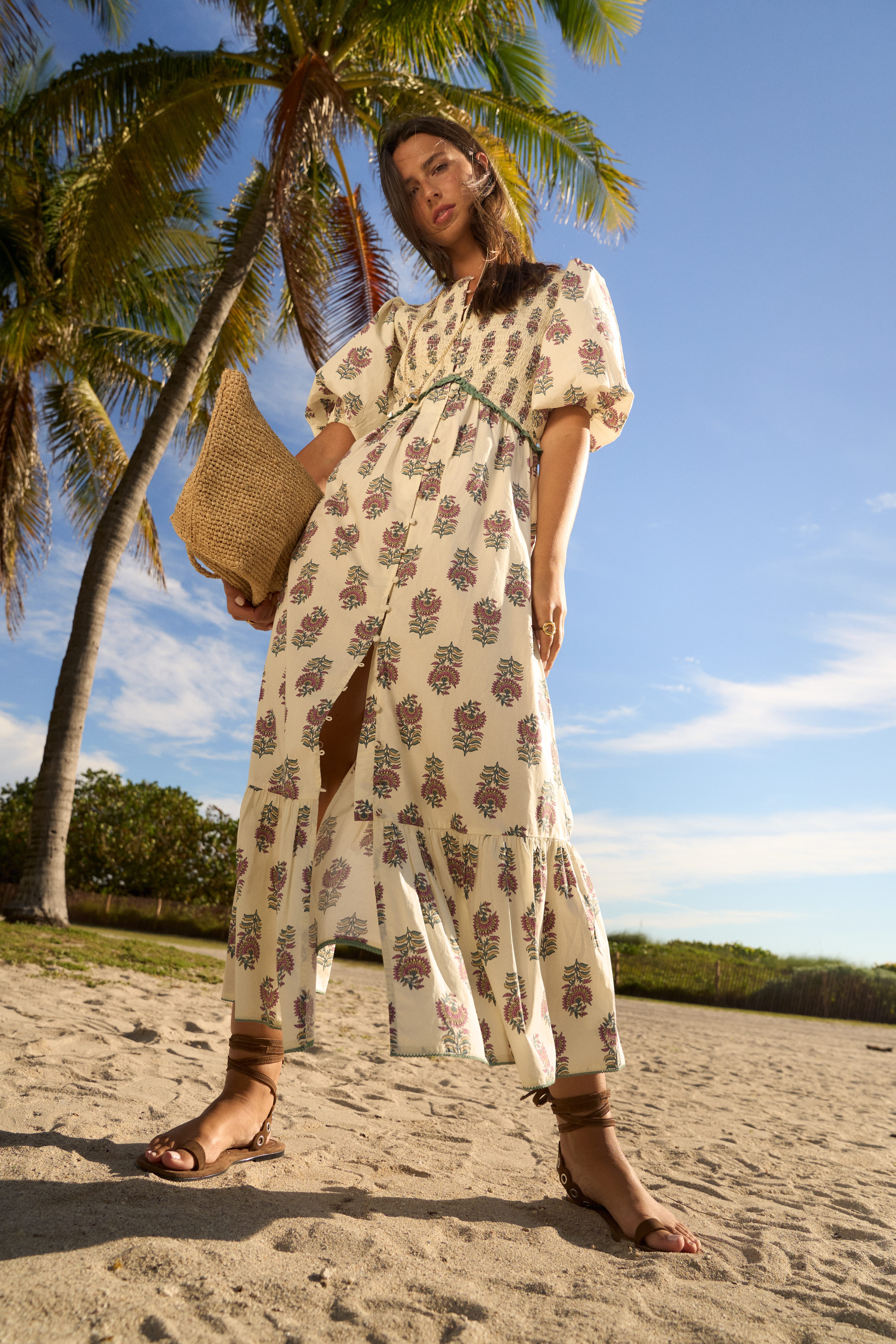 良品✨近年モデル 定価6.7万円 フォクシー Dress MAGNOLIA Magnolia Green