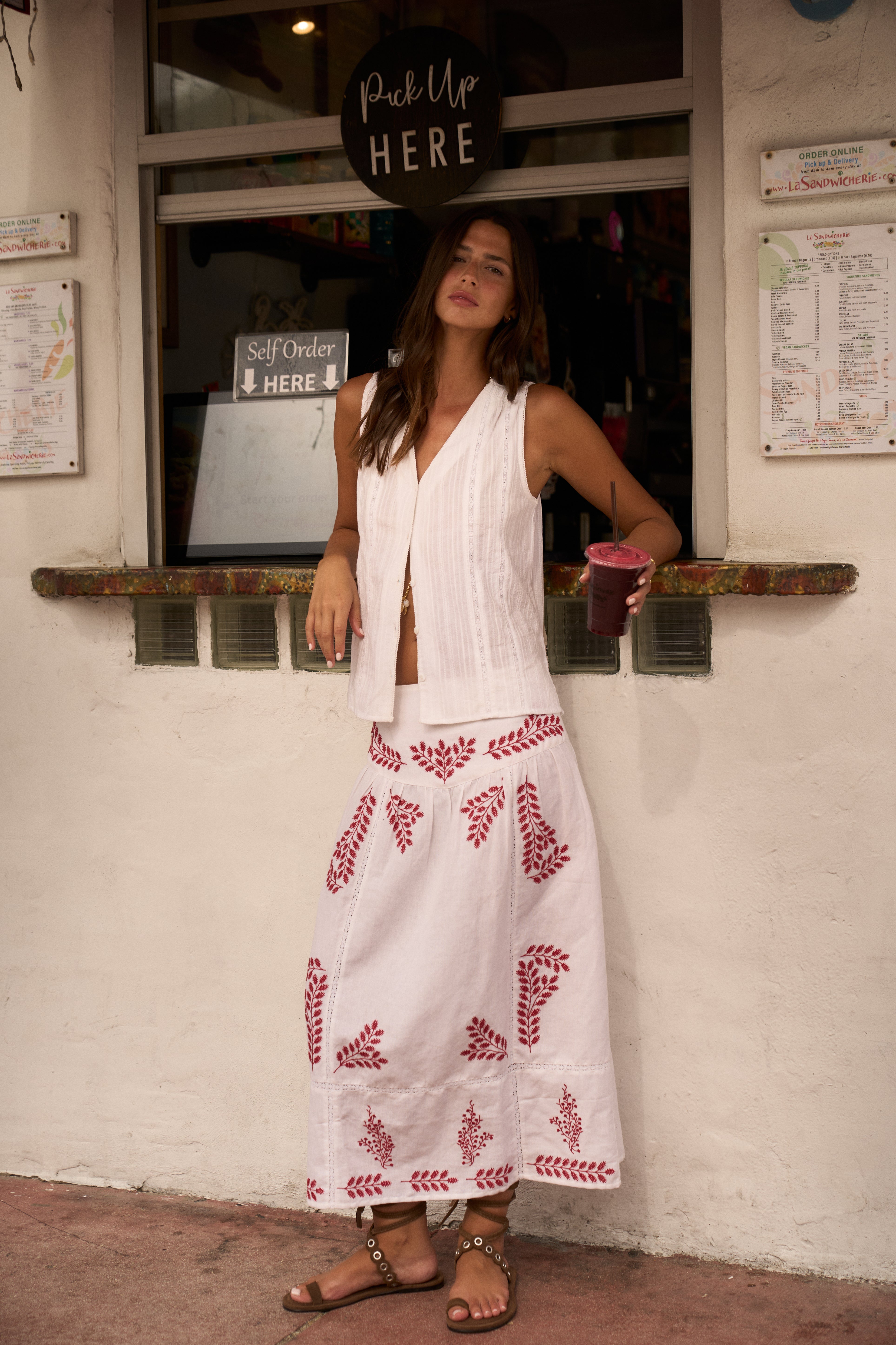 Skirt White