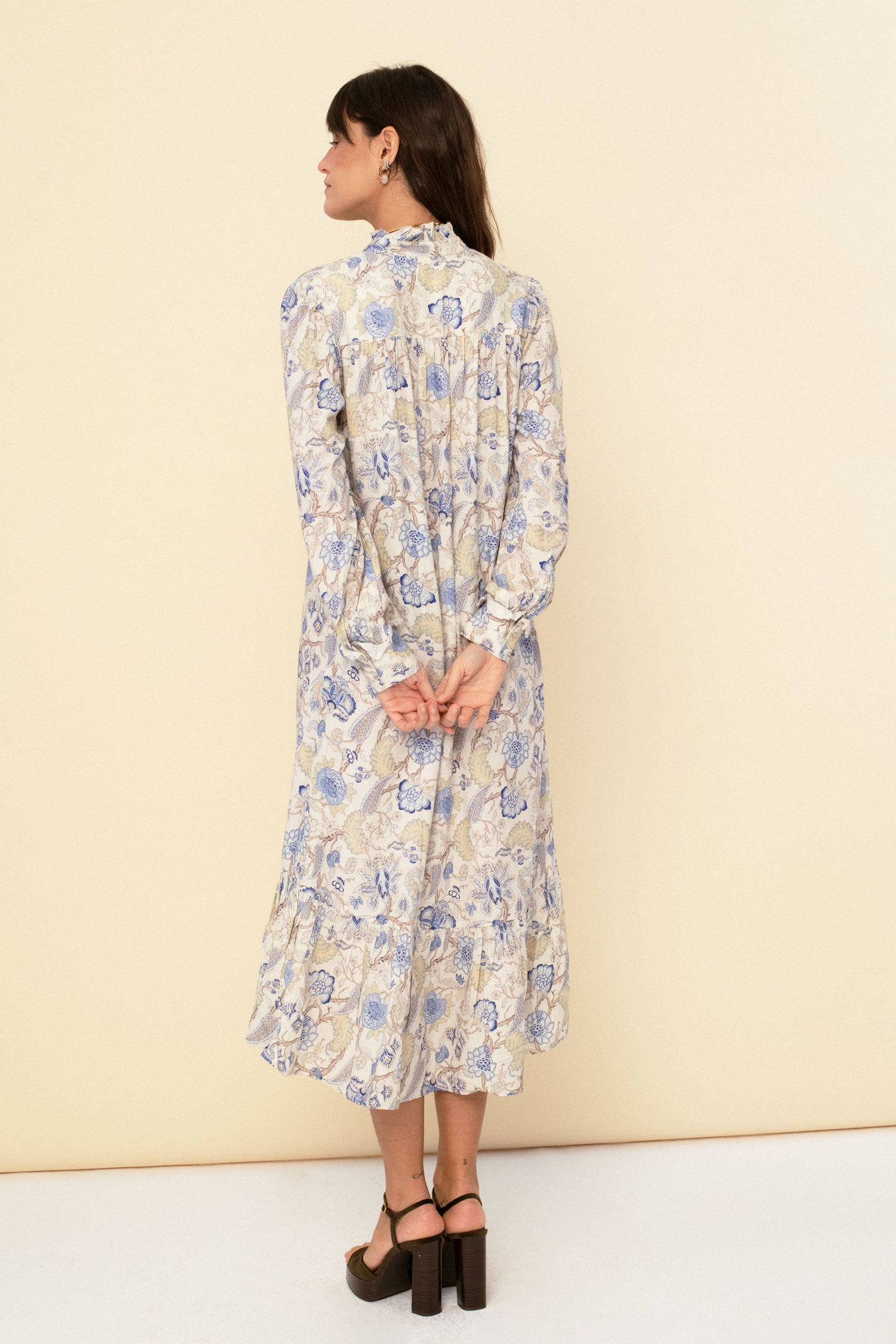 Juana dress blue