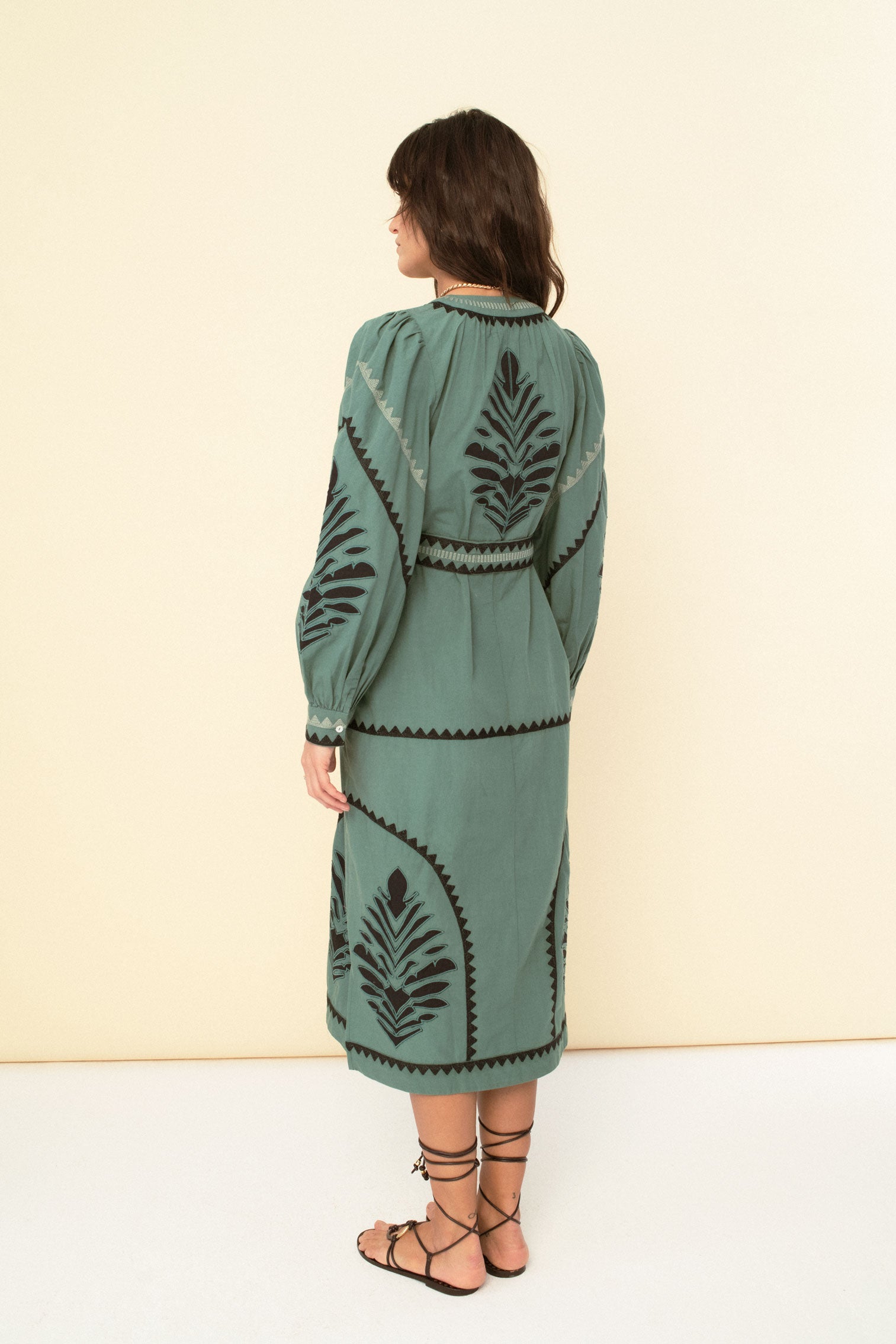 Susan dress green