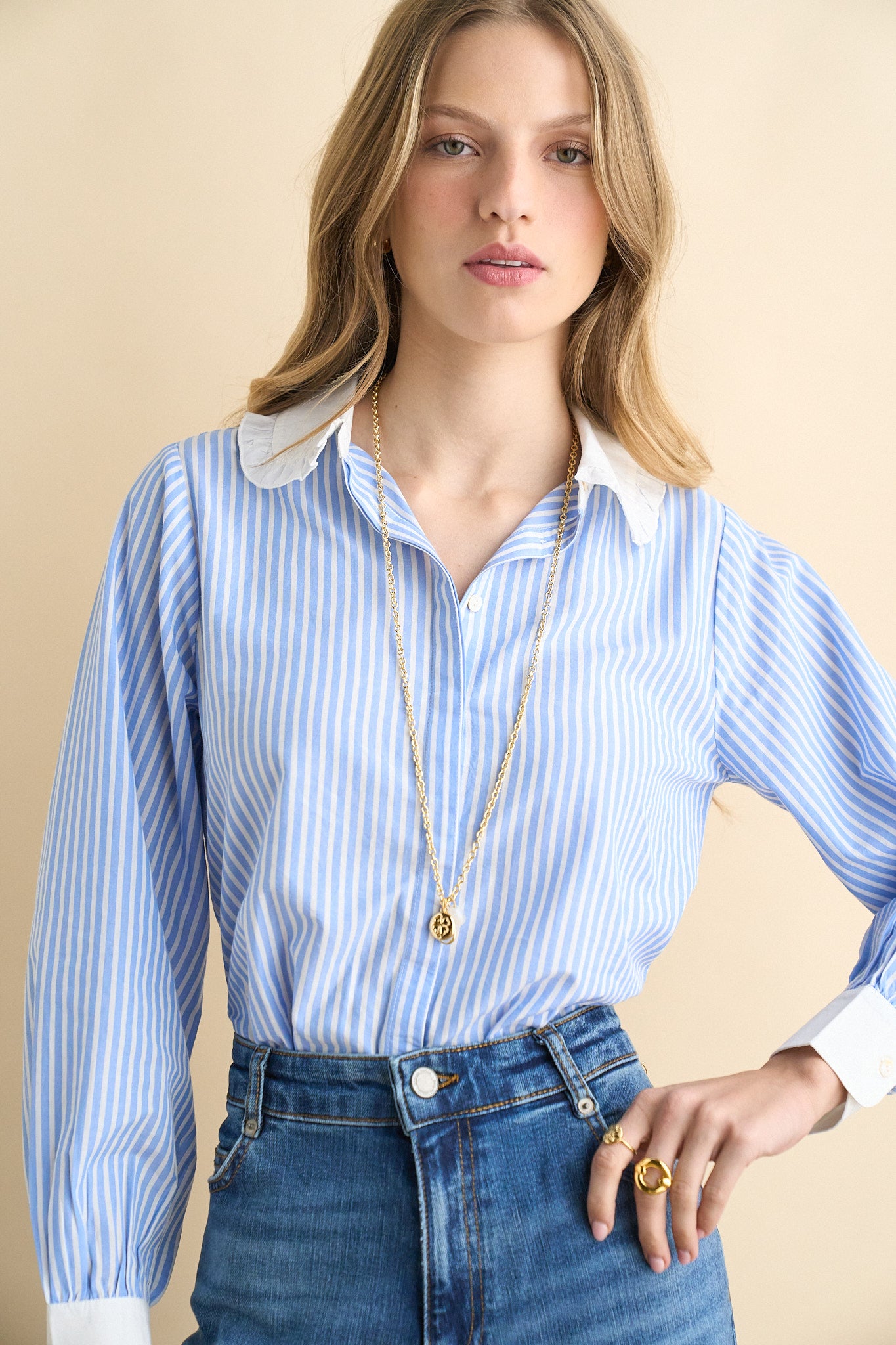 Florentia blouse blue