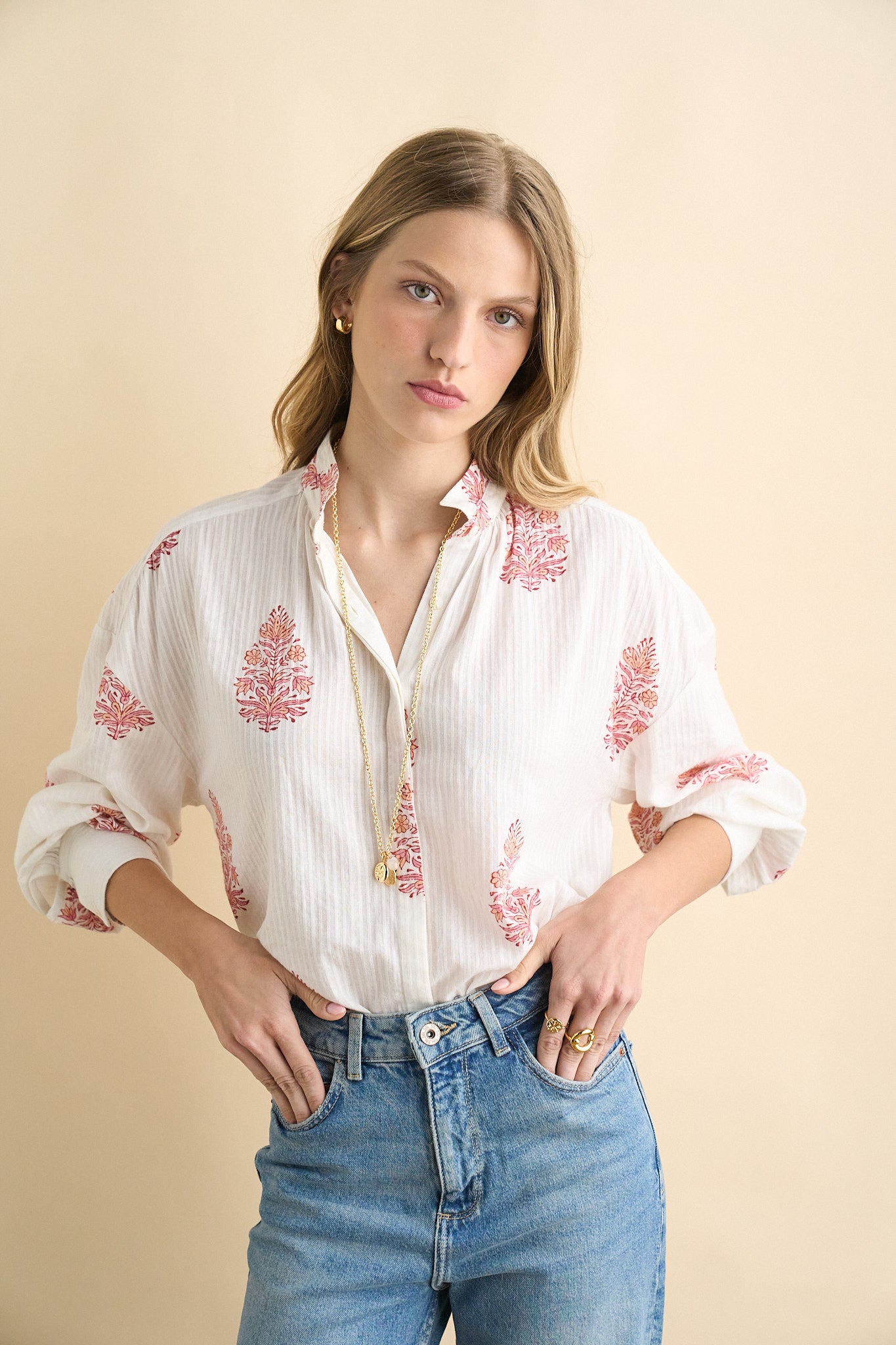 Alexa blouse off white