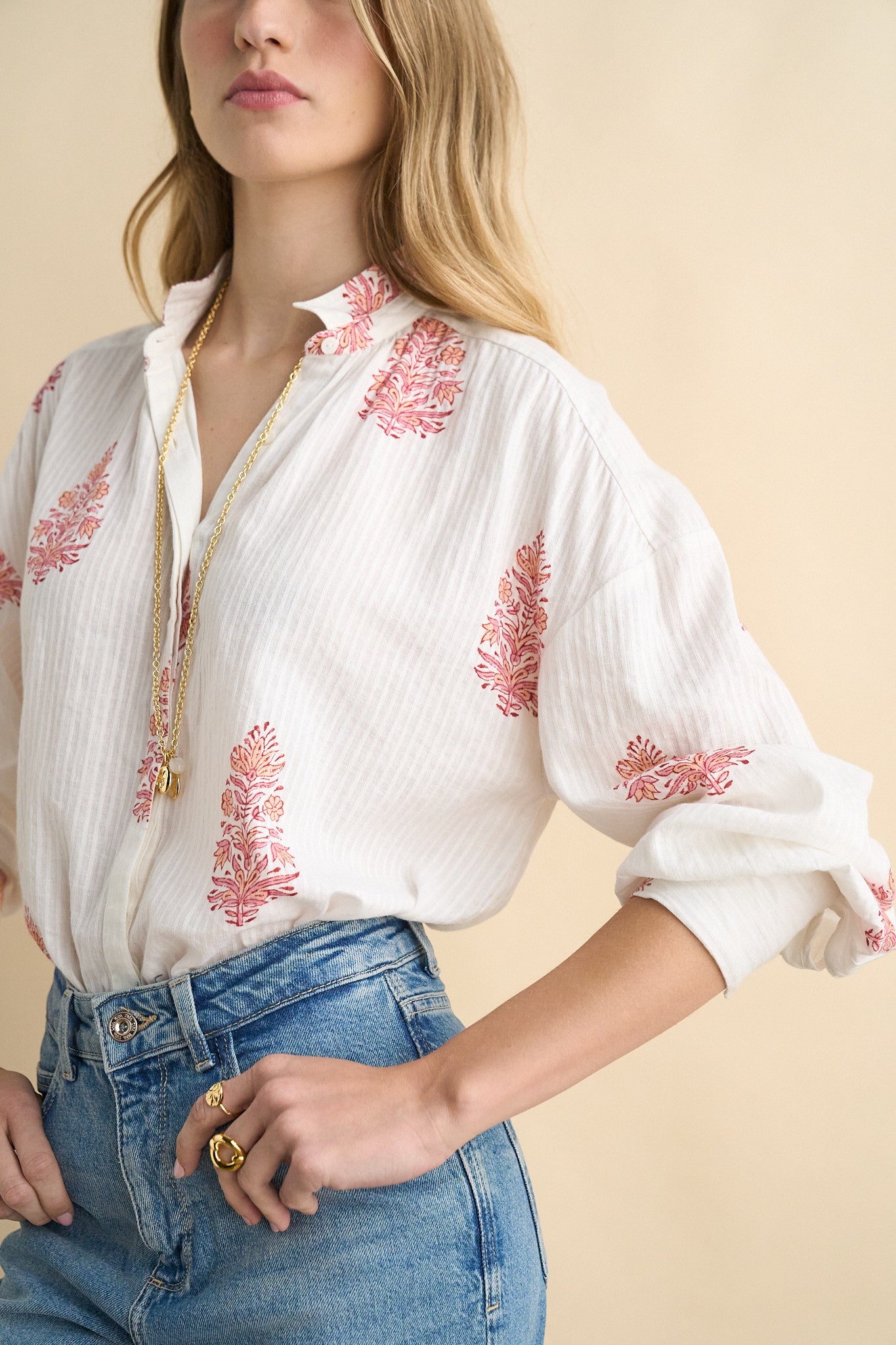Alexa blouse off white
