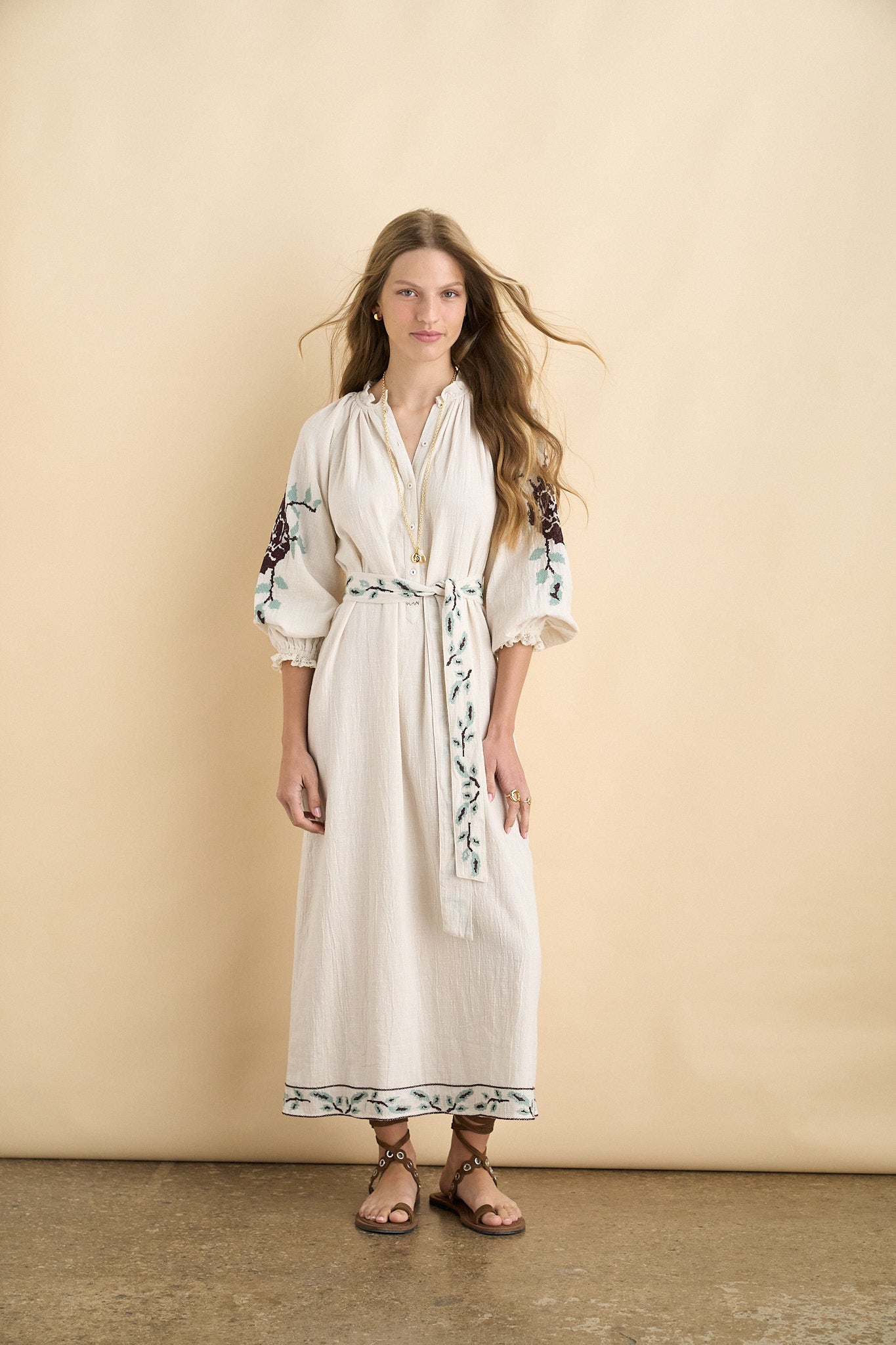 Chantal Dress Sand