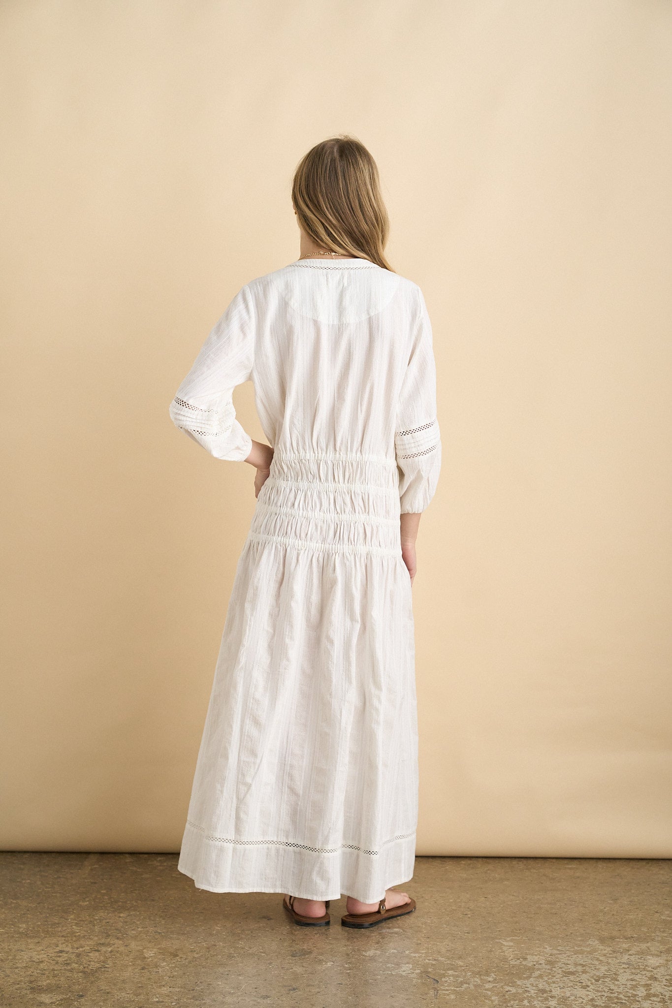 Uma Dress White