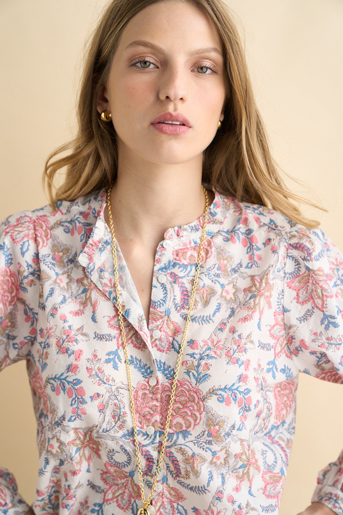 Valentina blouse pink light