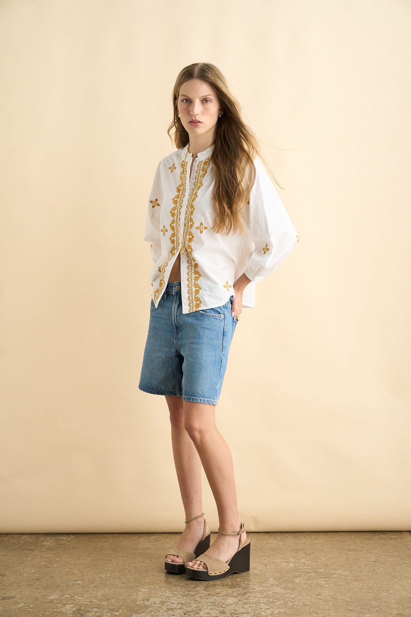 Valentina blouse white