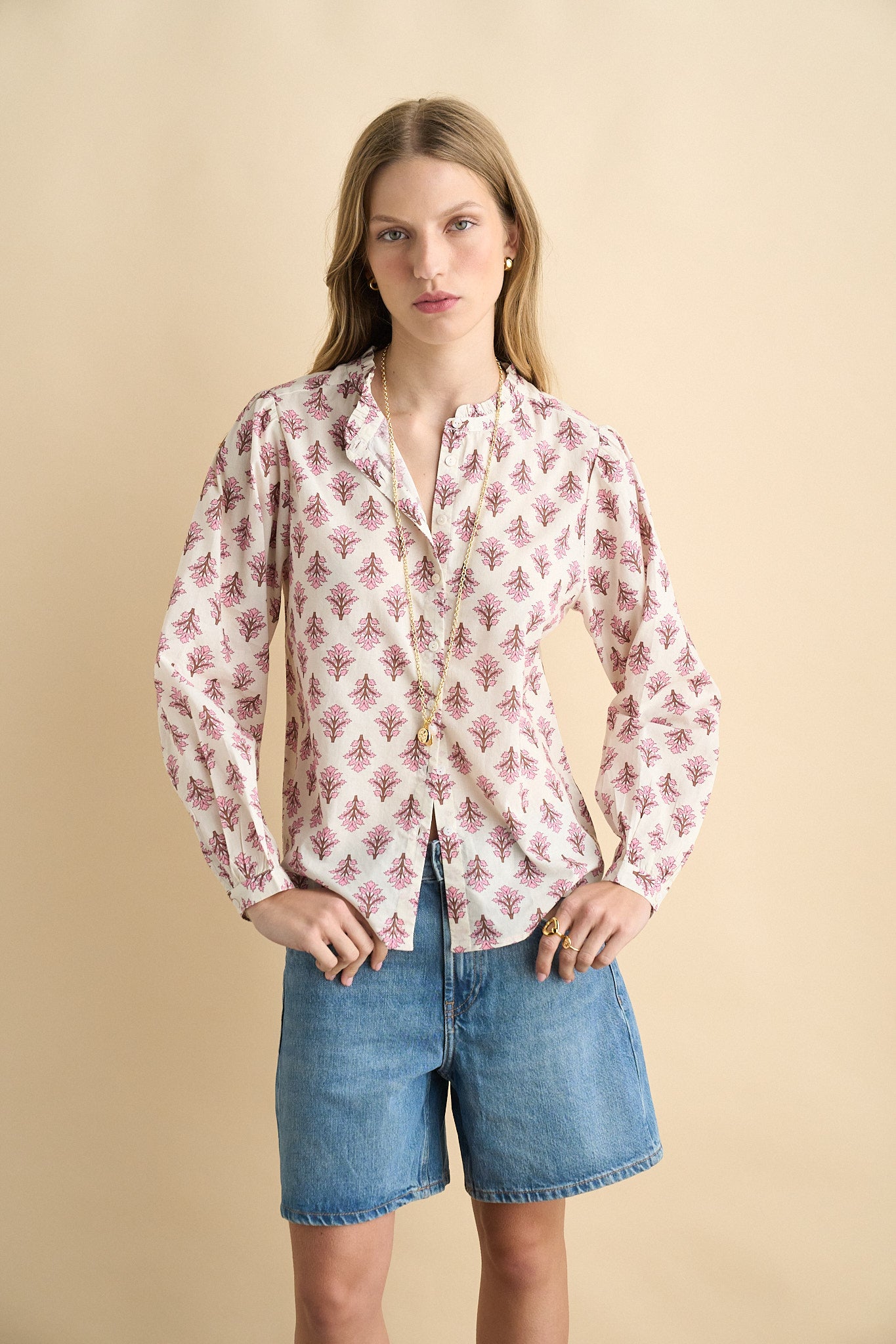 Valentina blouse rose
