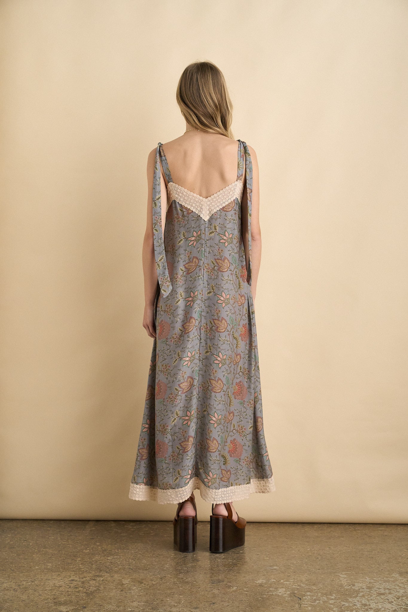 Lucie dress blue