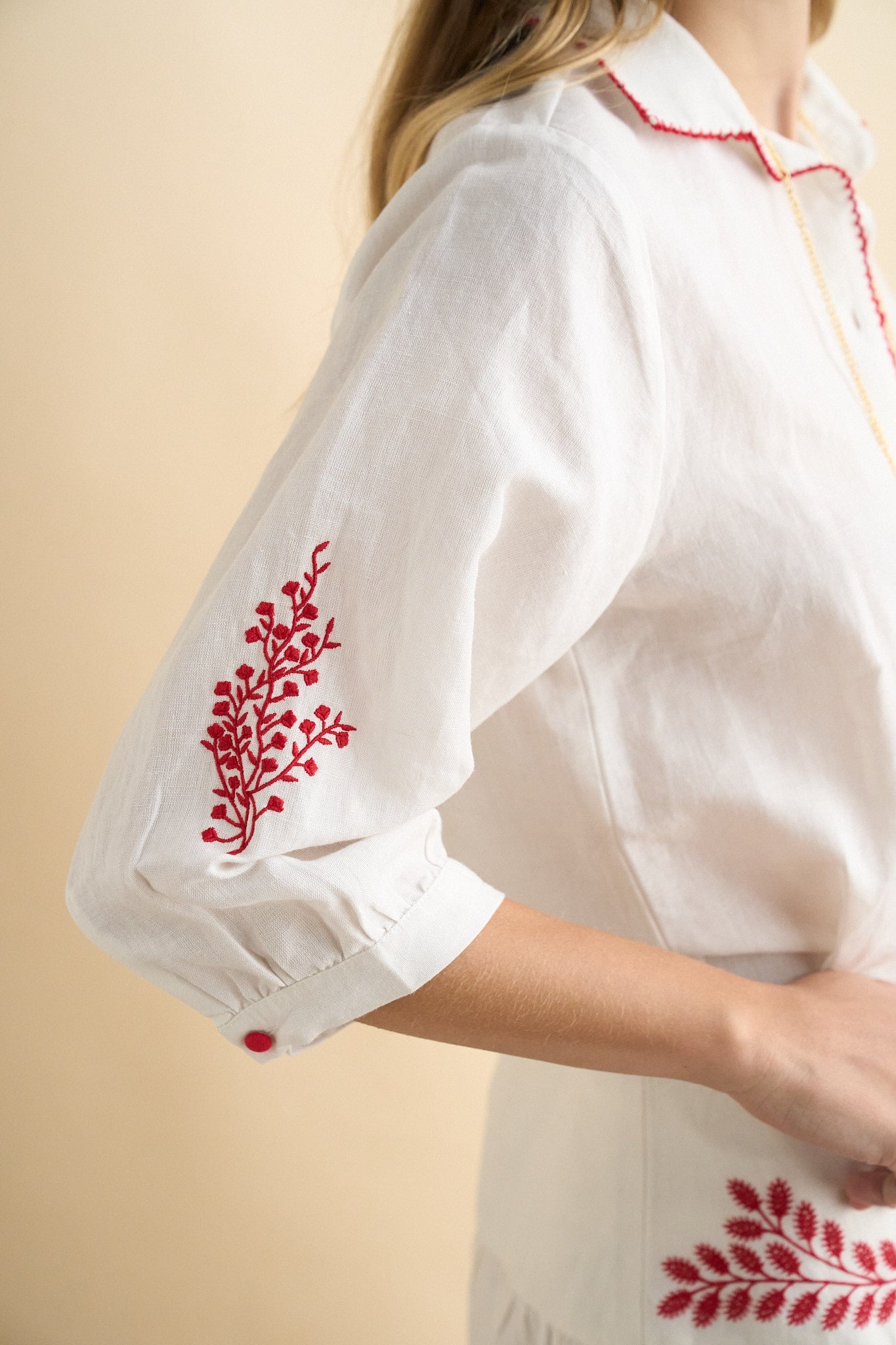 Leonor blouse white