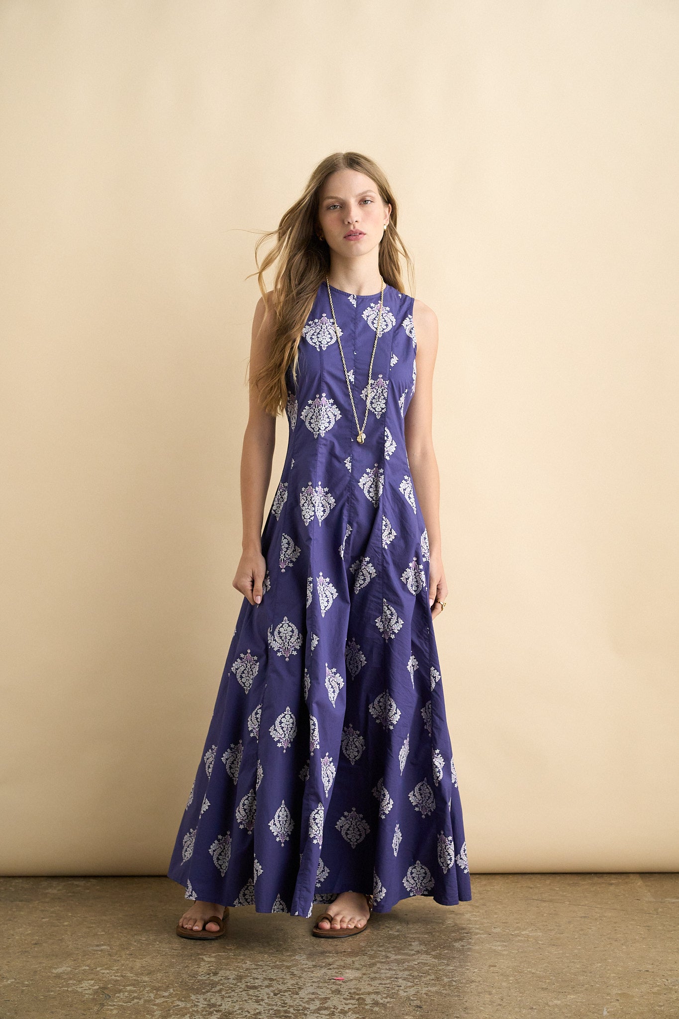 Helena dress blue
