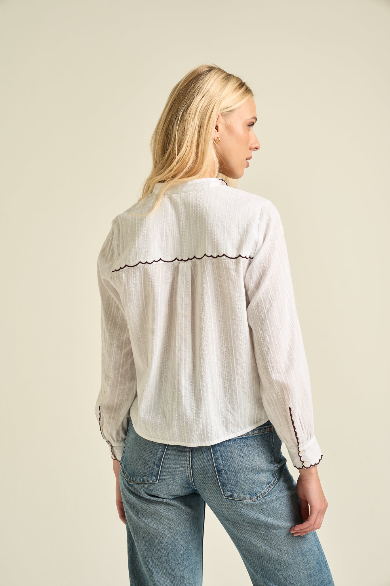 Amelia Blouse White