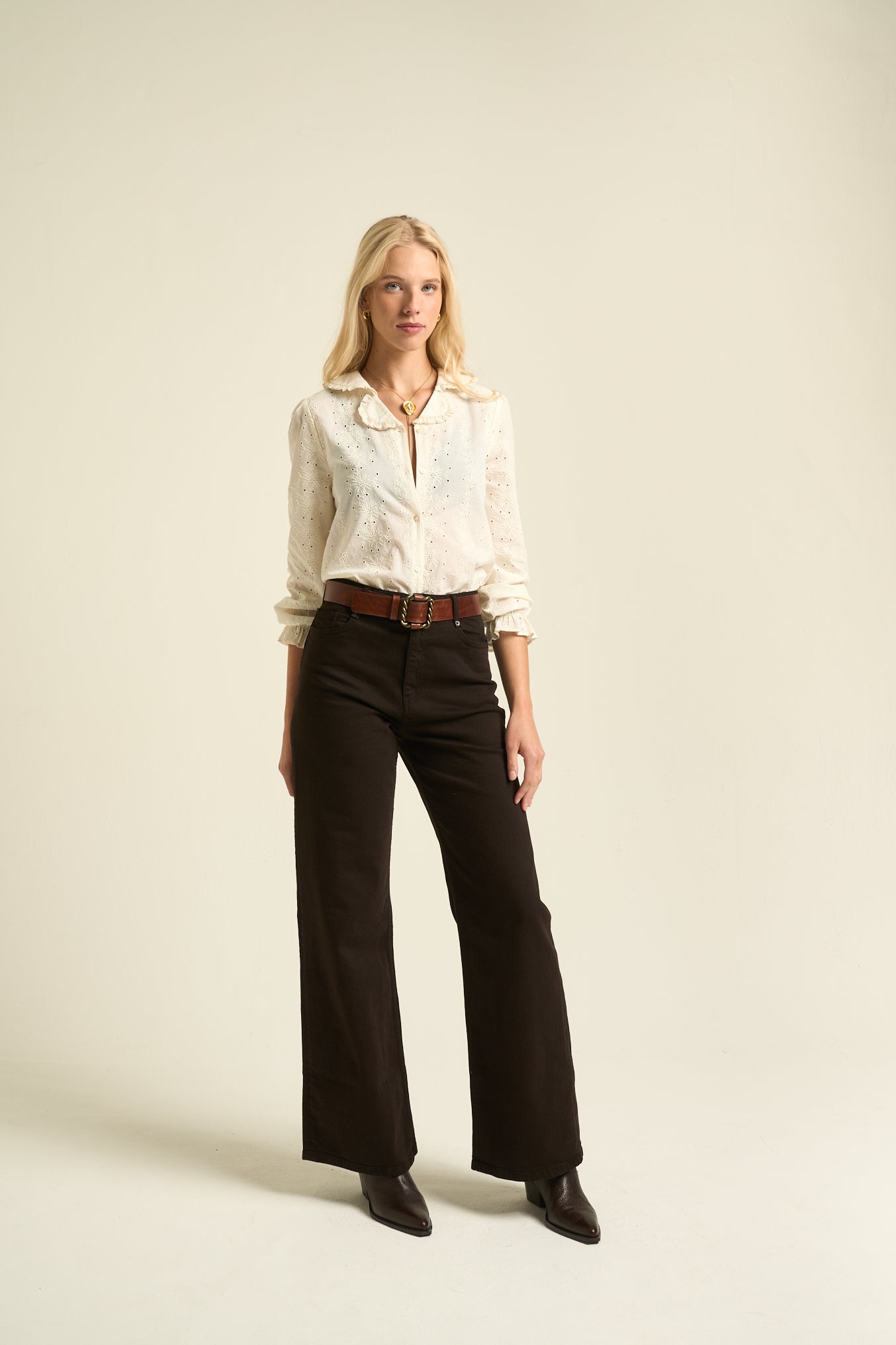 Nicole Blouse Ecru