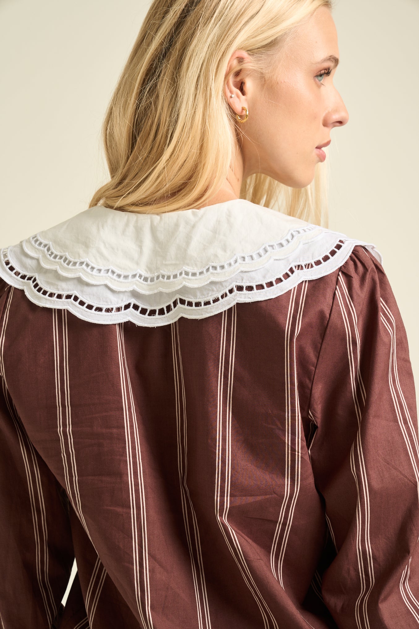 Daphne Blouse  Chocolate