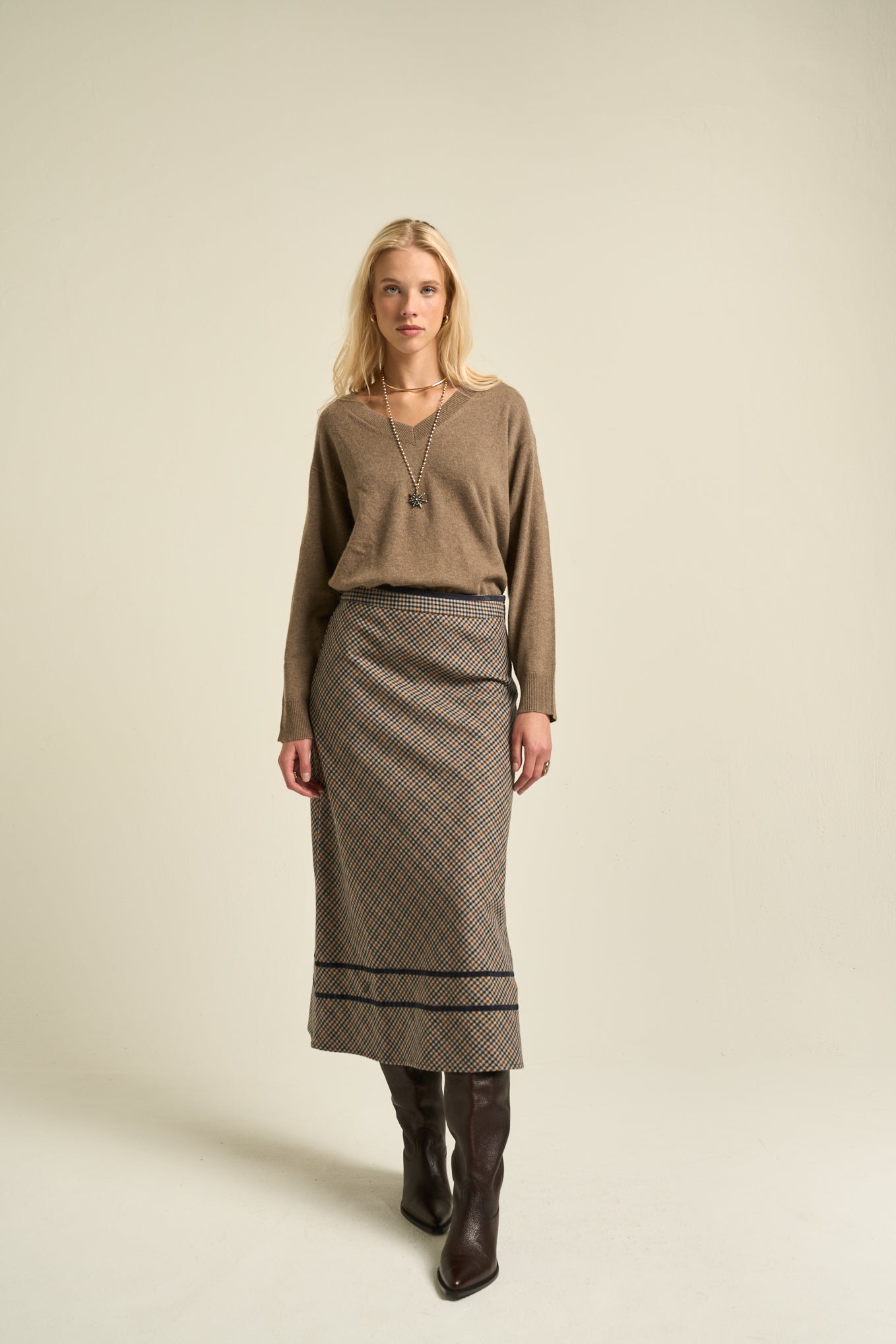 Iris Skirt Navy