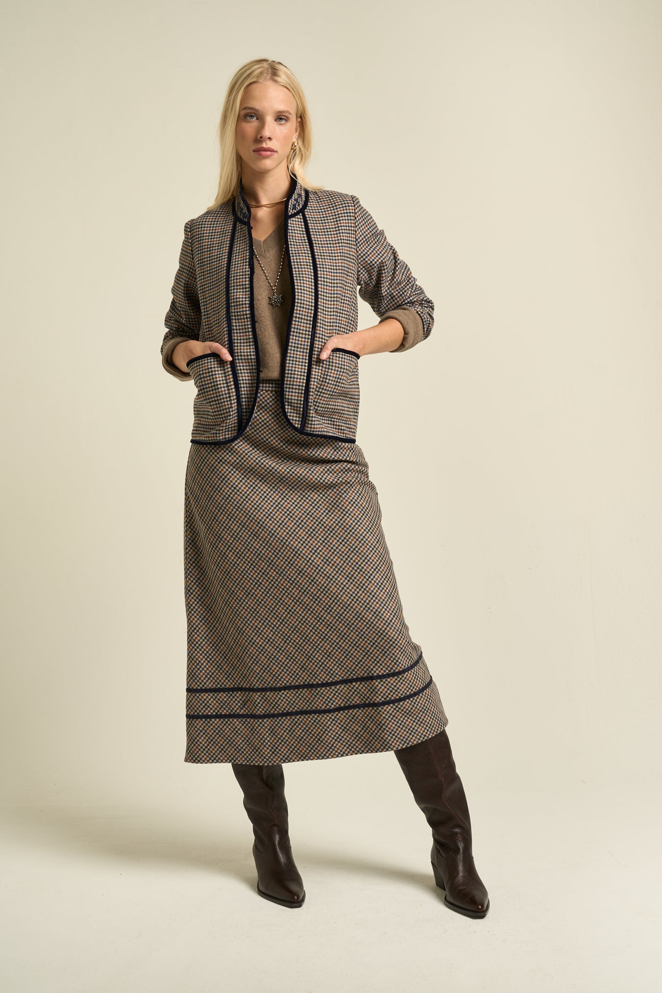 Hannah Jacket  Navy