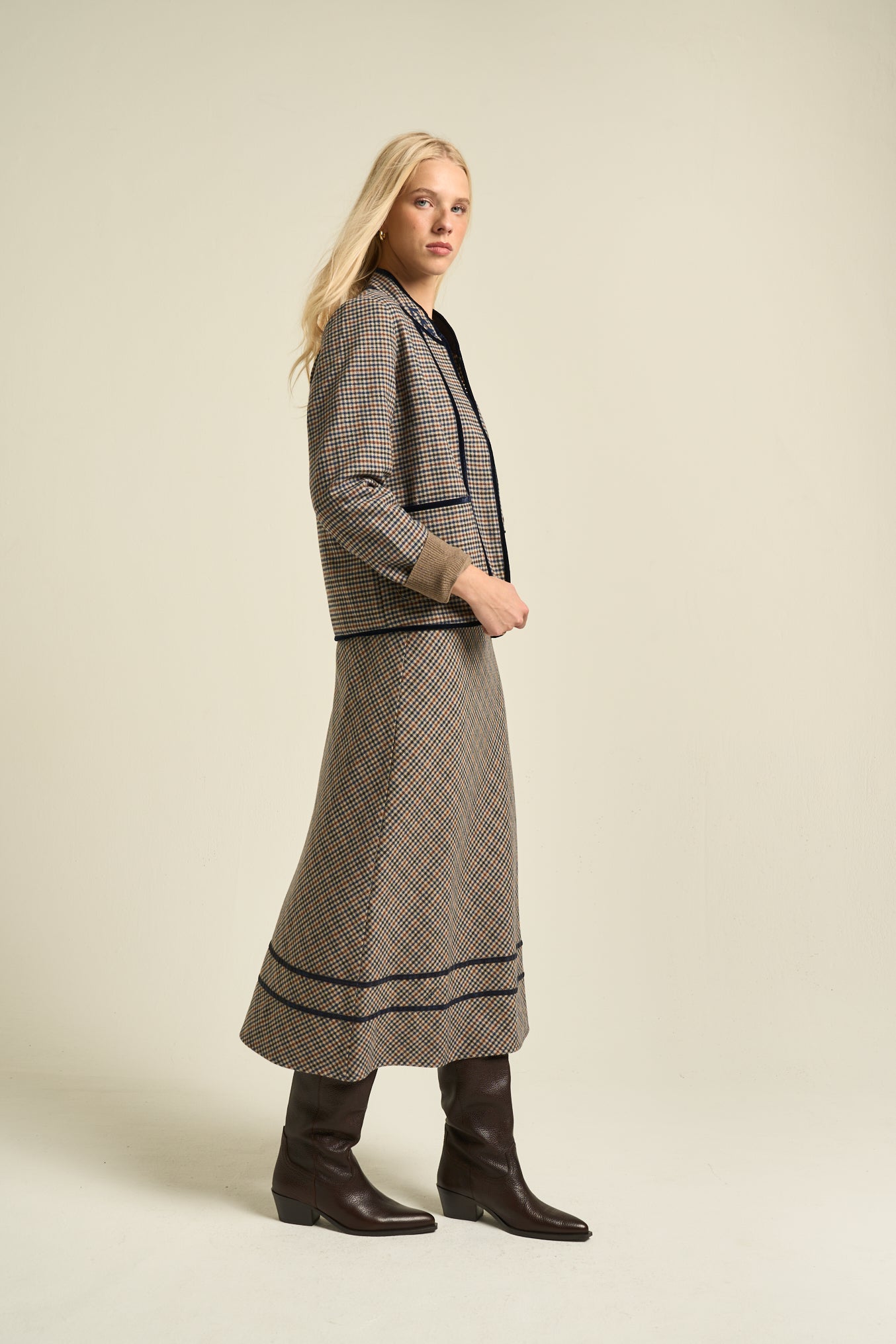 Iris Skirt Navy
