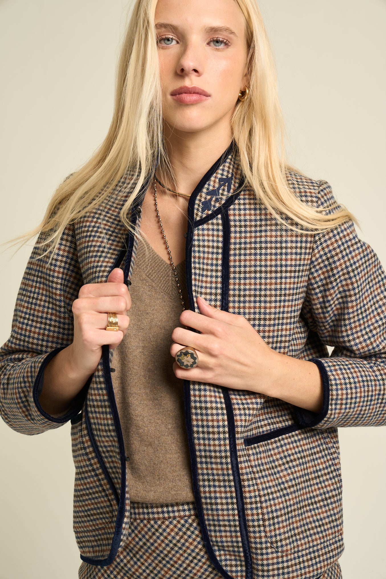 Hannah Jacket  Navy