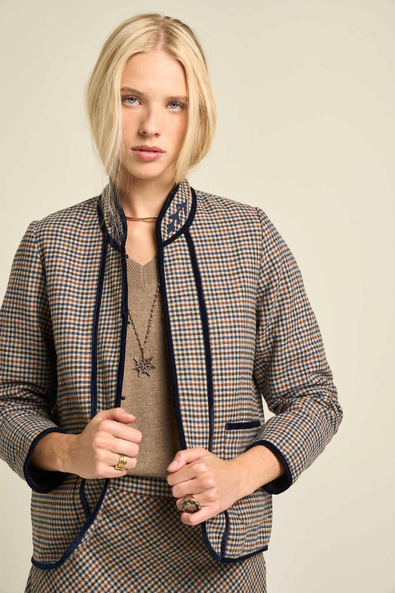 Hannah Jacket  Navy