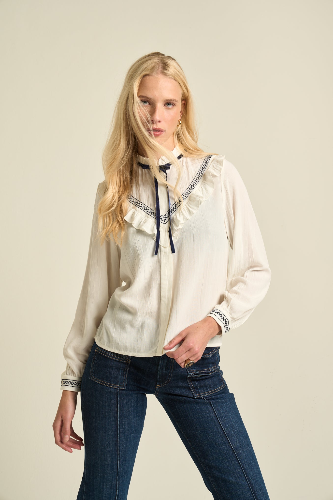 Blouse Hazel Off White
