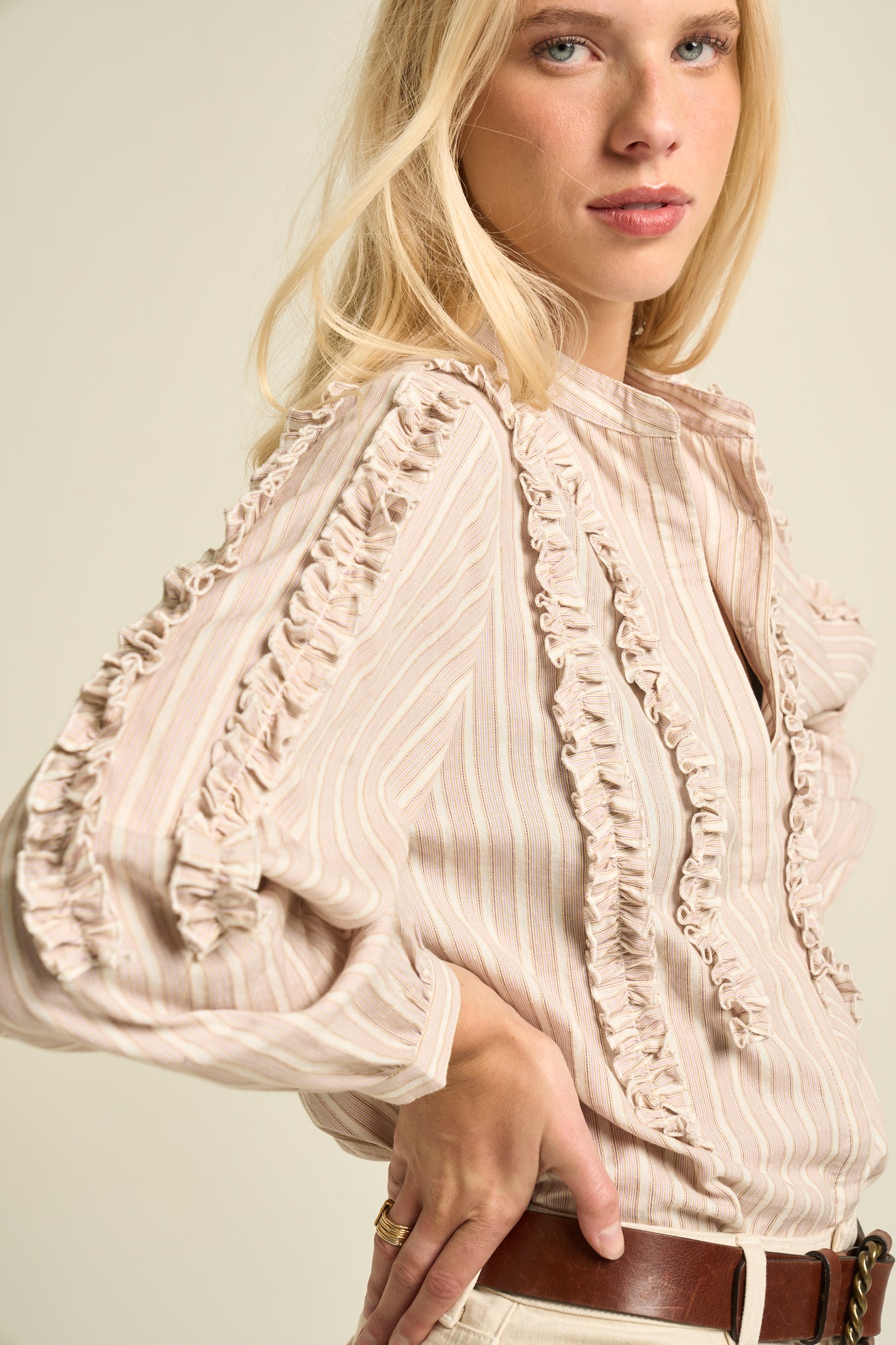 Evelyn Blouse Pink Light