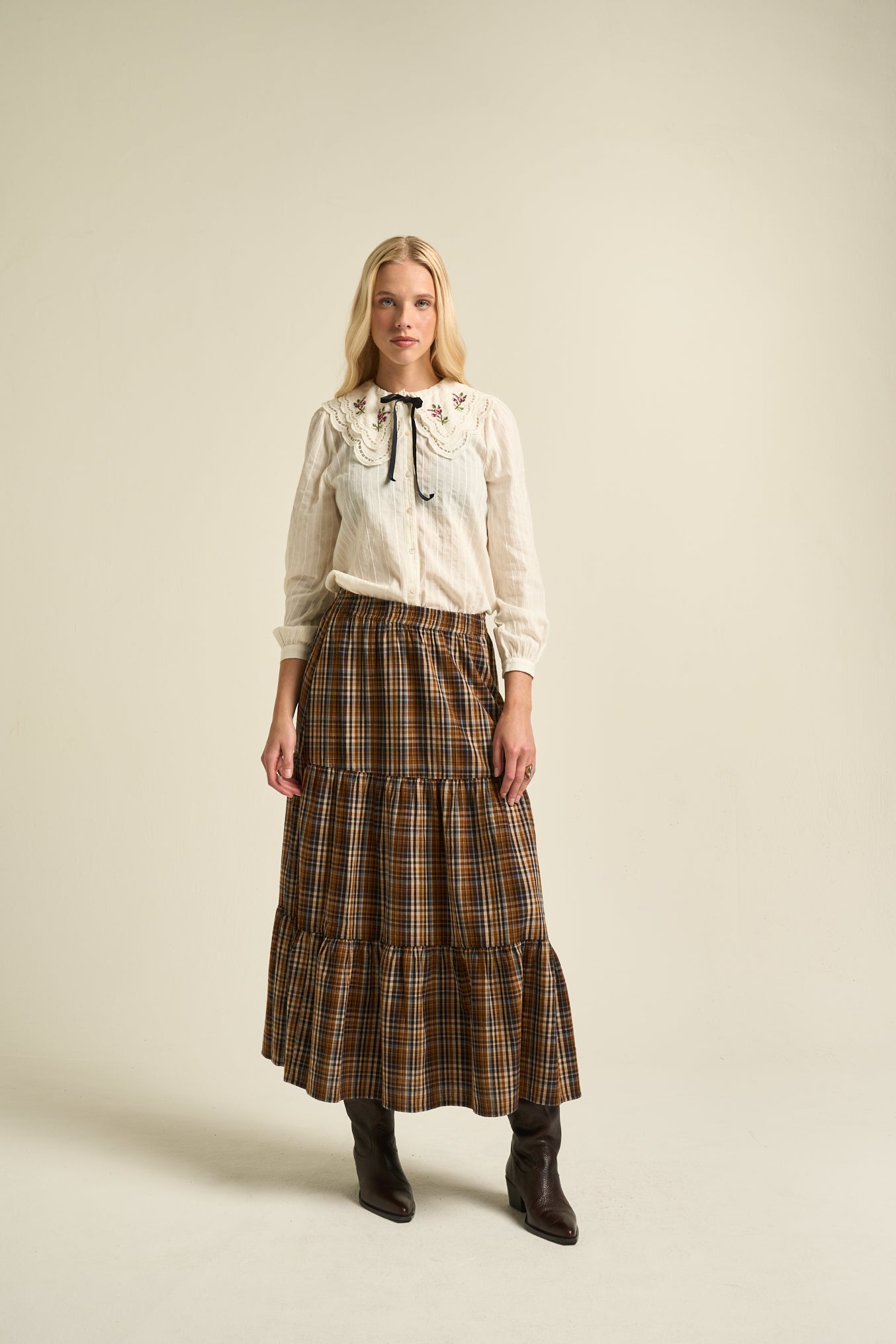 Evelyn Skirt Blue