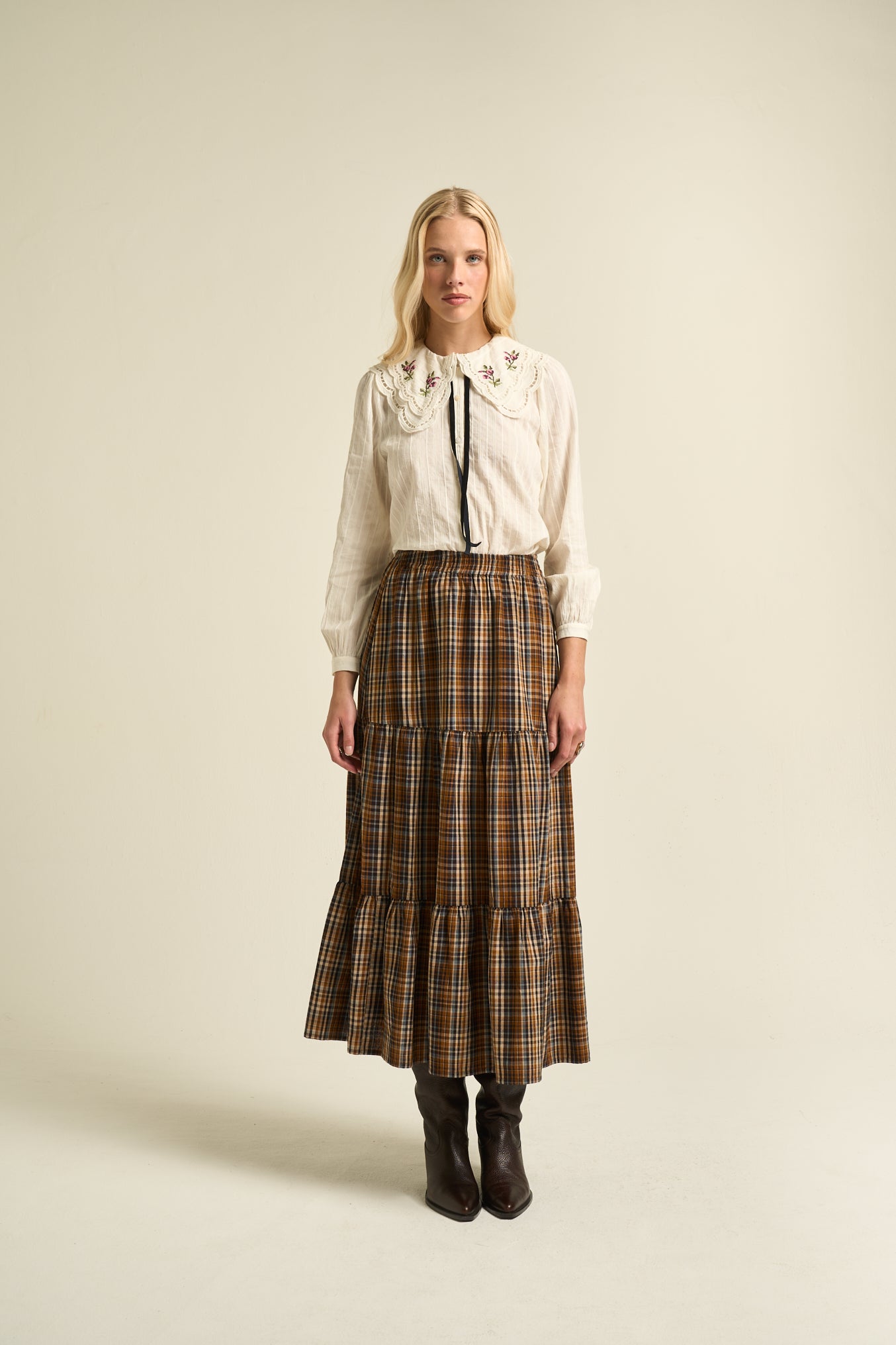 Evelyn Skirt Blue