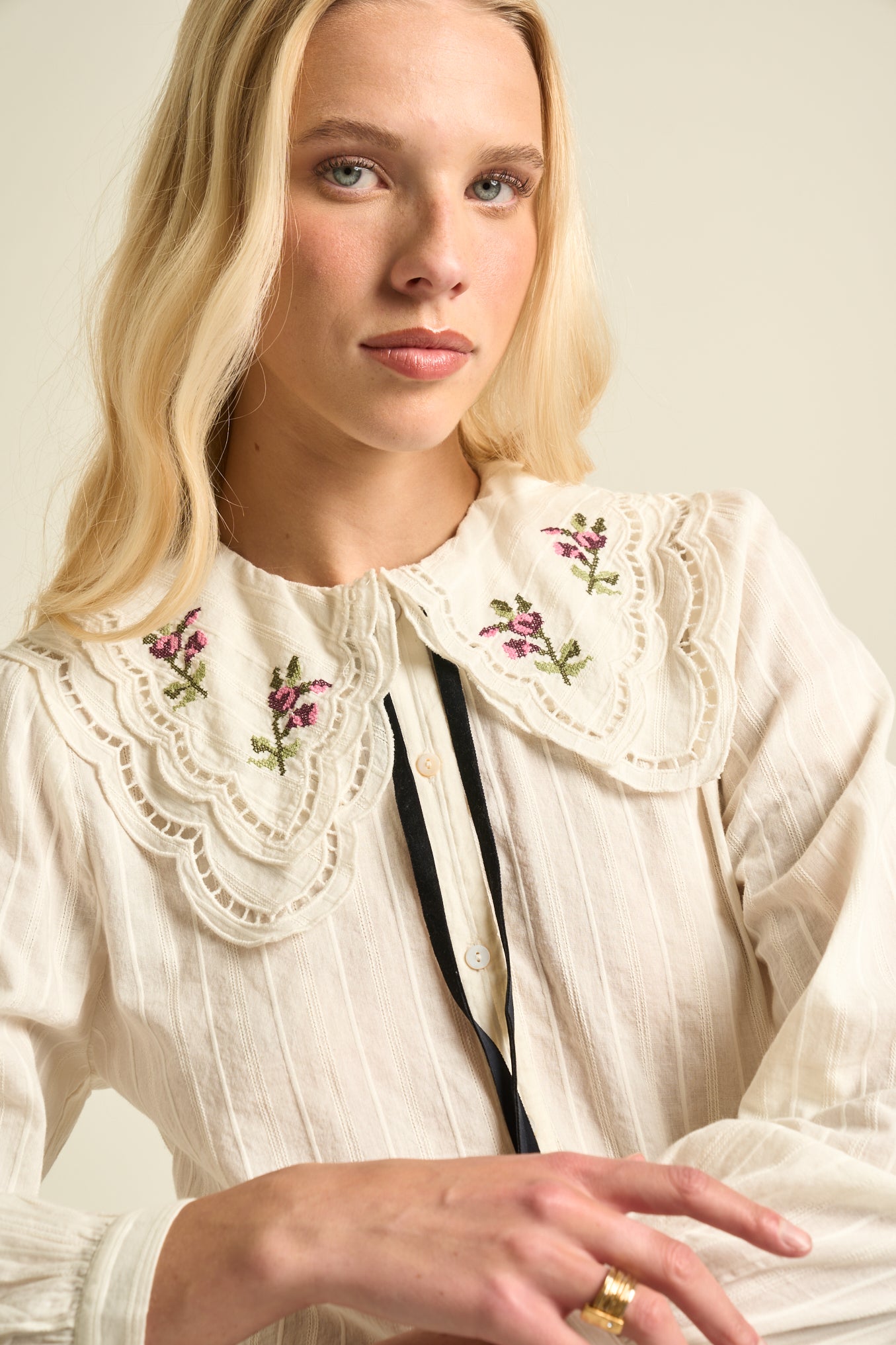 Daphne Blouse  Off White