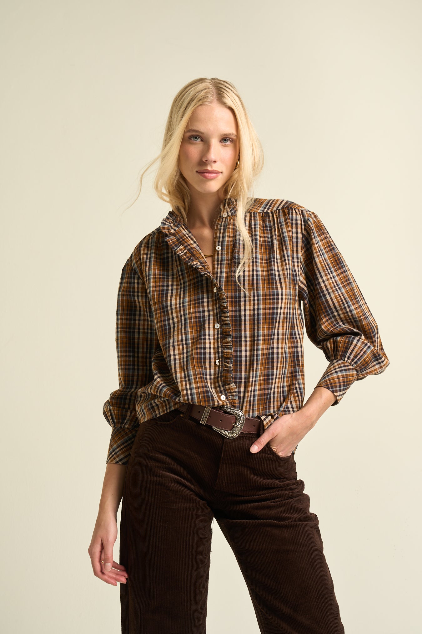 Alexa Blouse Blue